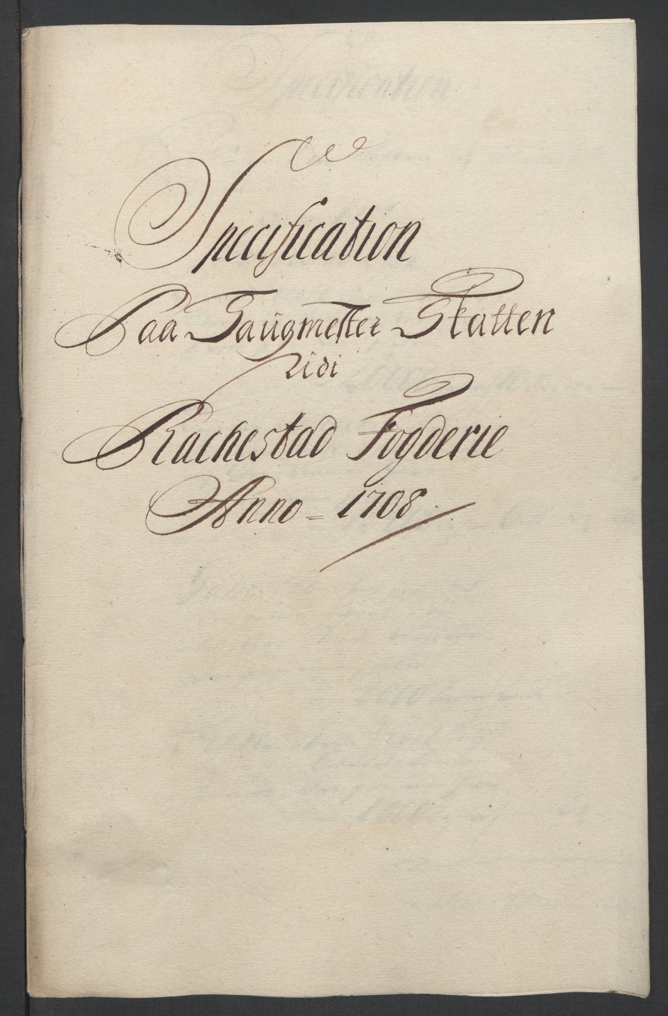 Rentekammeret inntil 1814, Reviderte regnskaper, Fogderegnskap, RA/EA-4092/R07/L0300: Fogderegnskap Rakkestad, Heggen og Frøland, 1708, p. 90