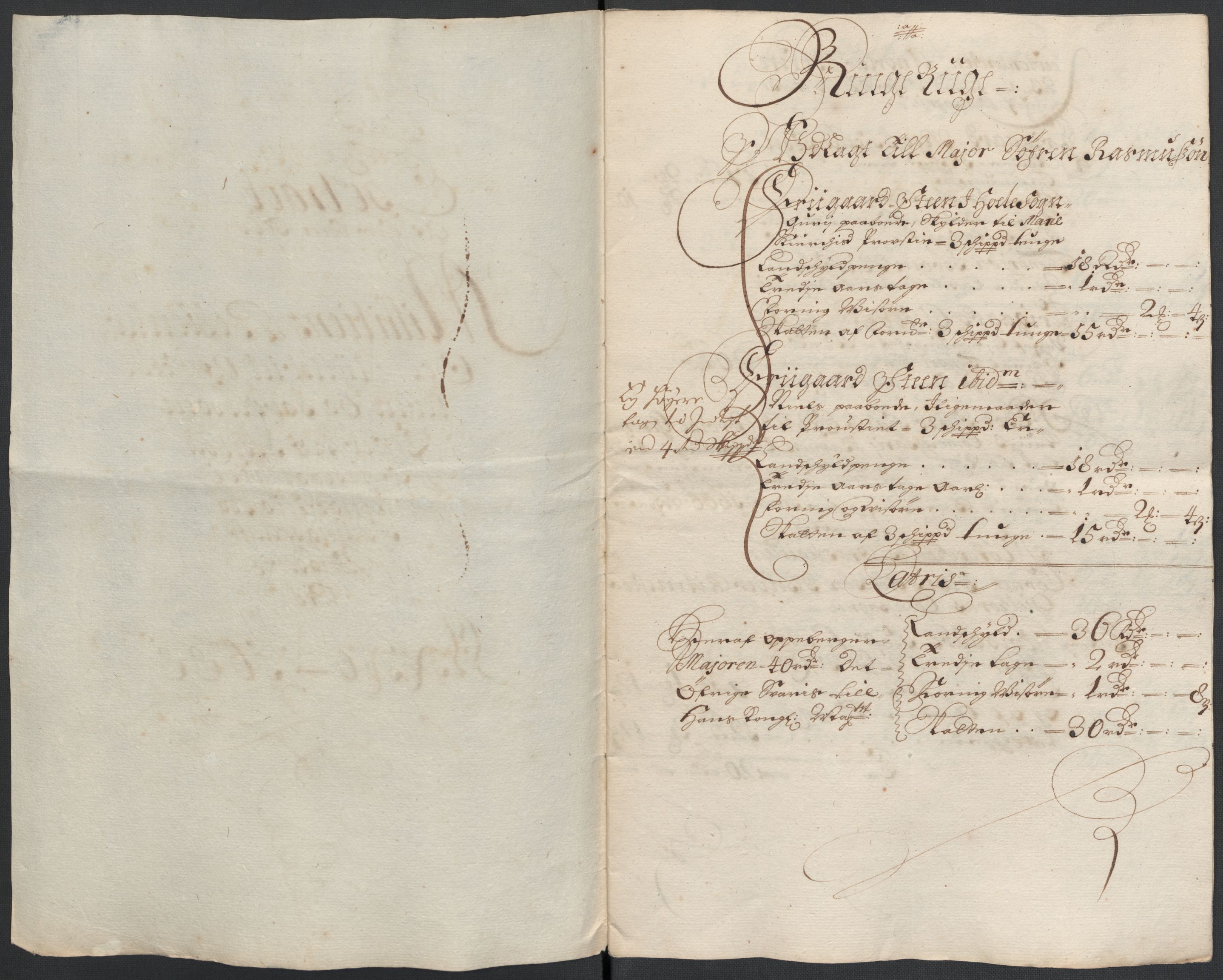 Rentekammeret inntil 1814, Reviderte regnskaper, Fogderegnskap, RA/EA-4092/R21/L1447: Fogderegnskap Ringerike og Hallingdal, 1687-1689, p. 244
