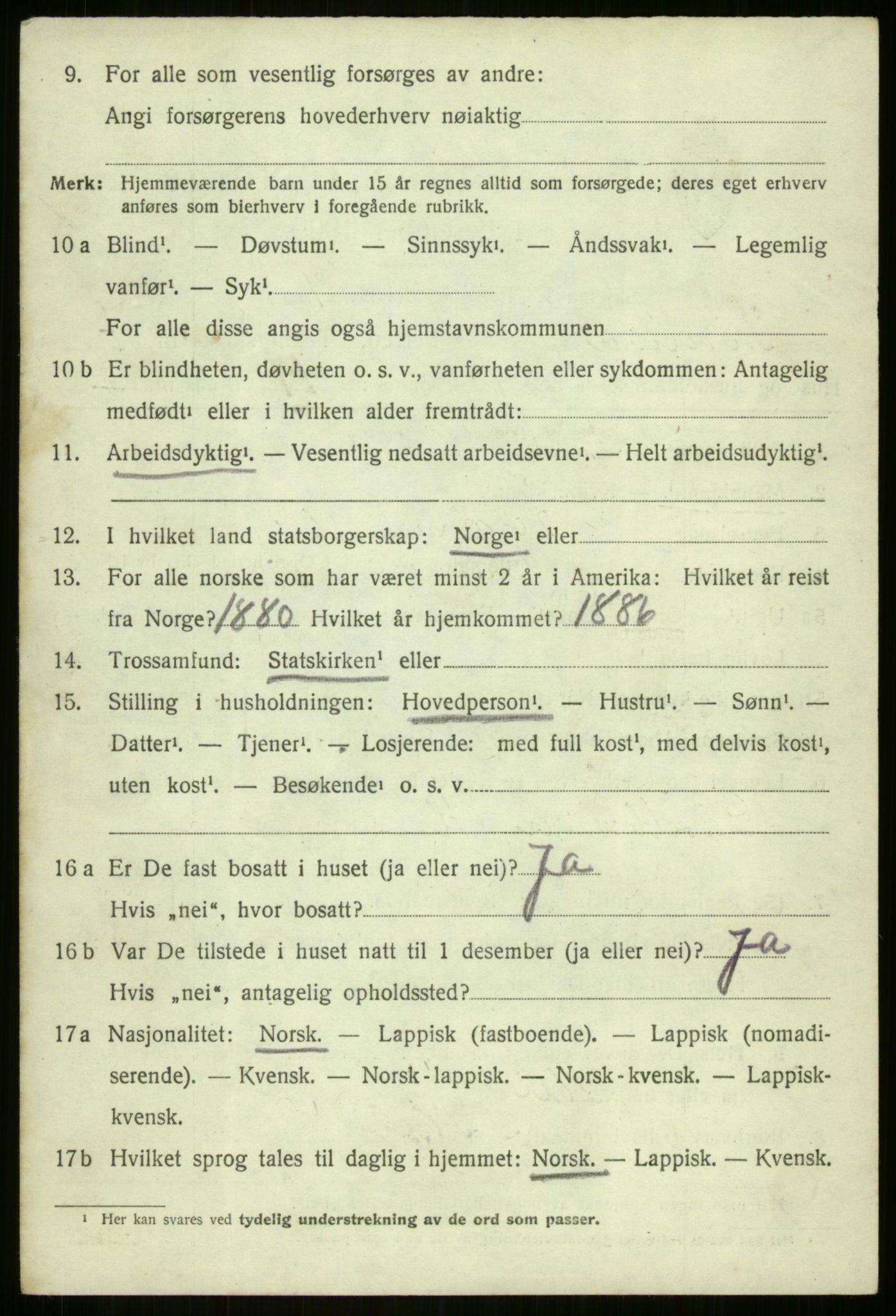 SATØ, 1920 census for Sørreisa, 1920, p. 3350