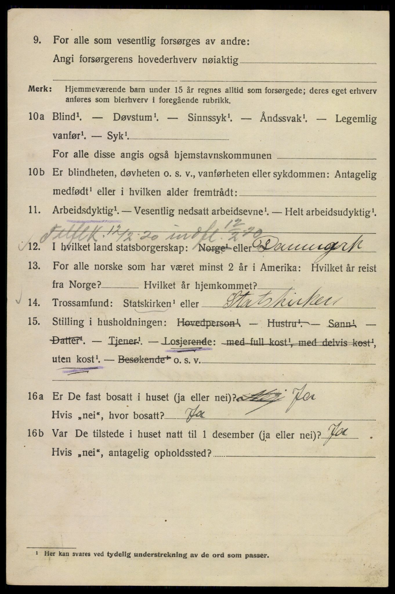 SAO, 1920 census for Kristiania, 1920, p. 410376