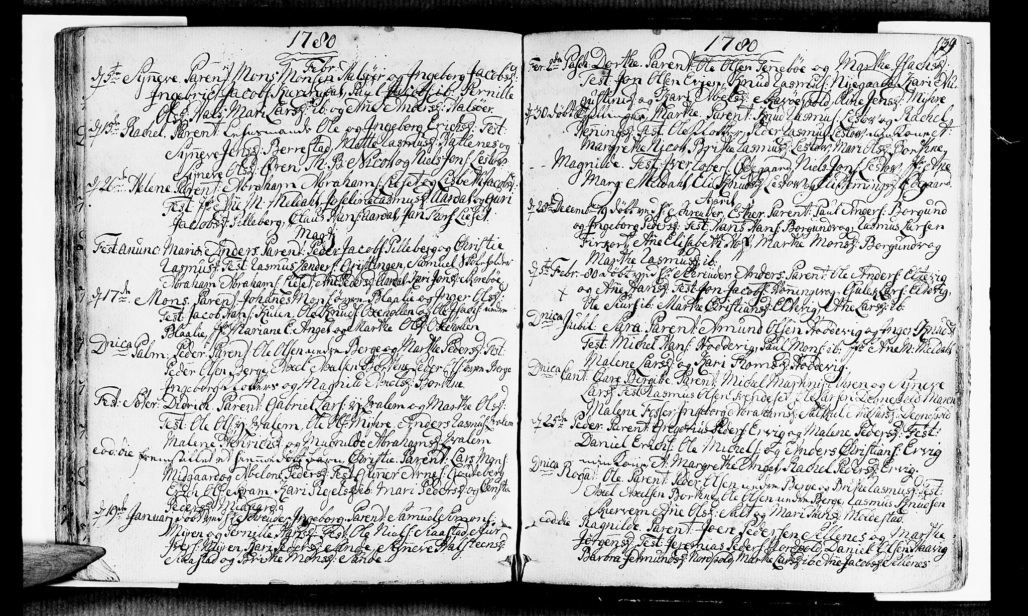 Selje sokneprestembete, AV/SAB-A-99938/H/Ha/Haa/Haaa: Parish register (official) no. A 5, 1760-1782, p. 139