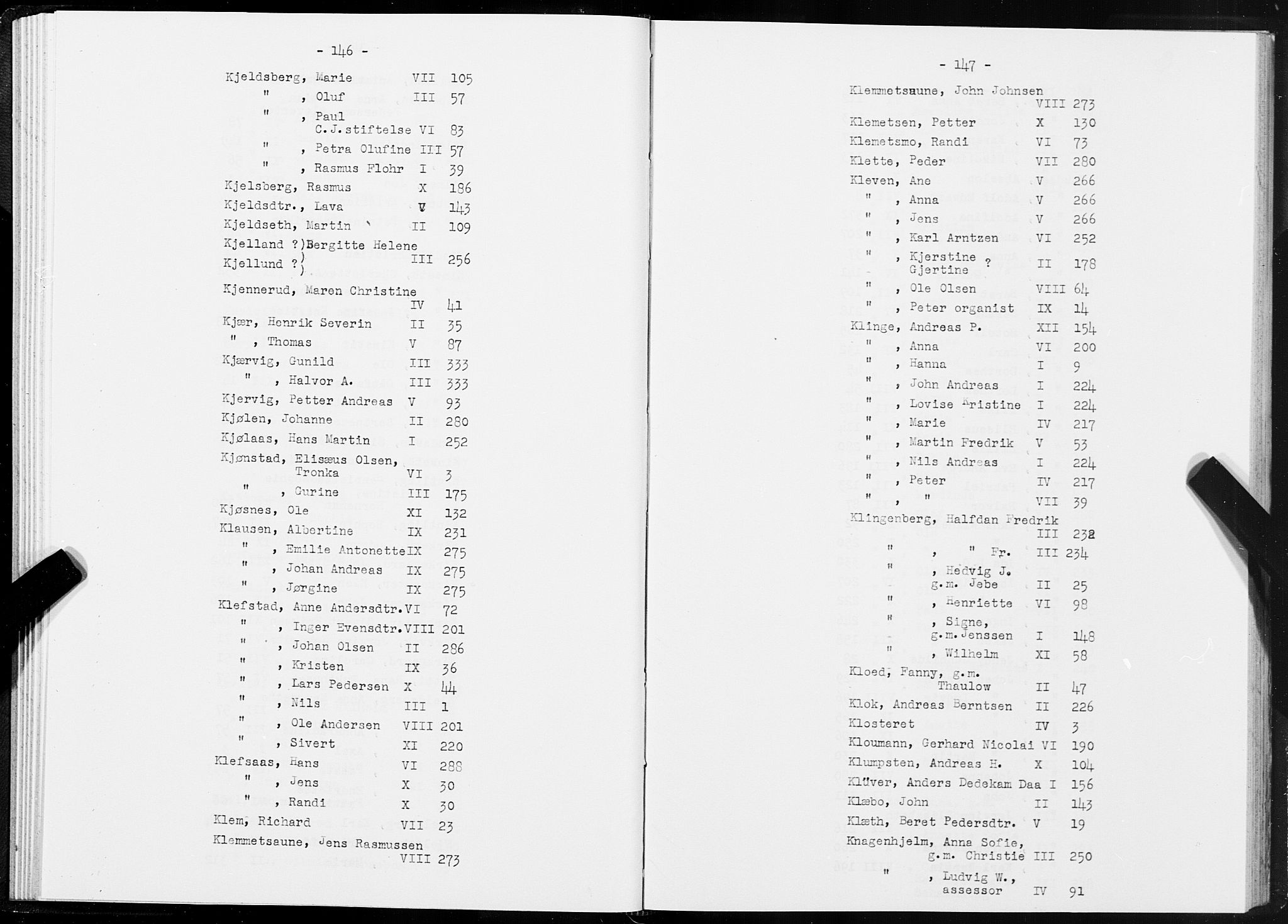 SAT, 1875 census for 1601 Trondheim, 1875, p. 146-147