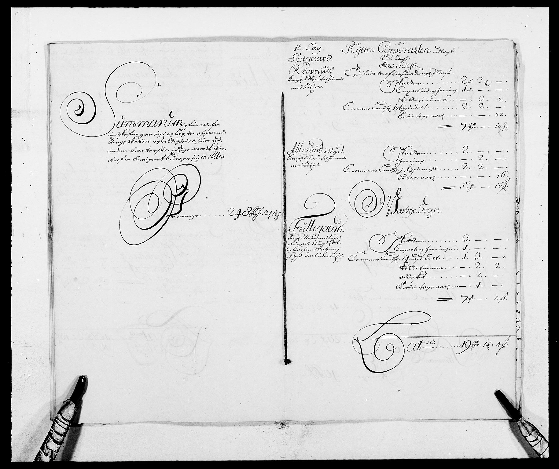 Rentekammeret inntil 1814, Reviderte regnskaper, Fogderegnskap, AV/RA-EA-4092/R09/L0436: Fogderegnskap Follo, 1685-1691, p. 91