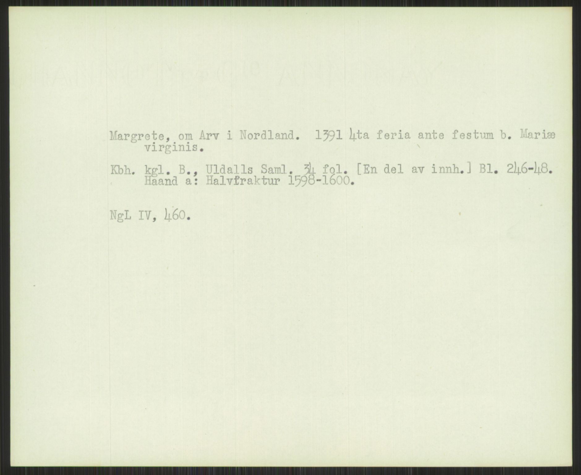 Norsk Historisk Kjeldeskrift-Institutt (NHKI), AV/RA-S-6117/G/Gc/L0030: Tematisk register til Gustav Storms håndskriftbeskrivelser i NgL bd. IV, 1381-1480, p. 222