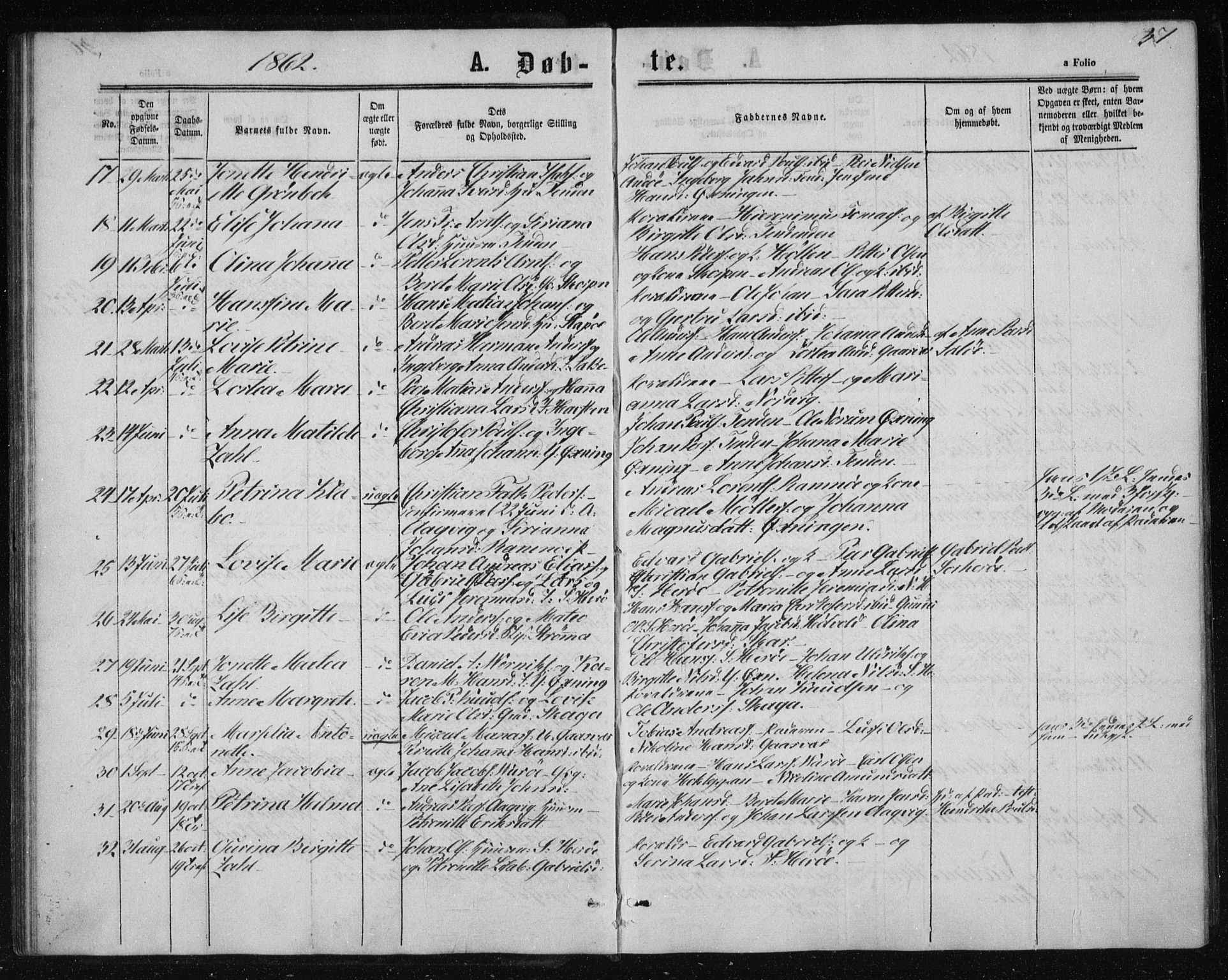 Ministerialprotokoller, klokkerbøker og fødselsregistre - Nordland, AV/SAT-A-1459/834/L0505: Parish register (official) no. 834A03, 1862-1871, p. 37