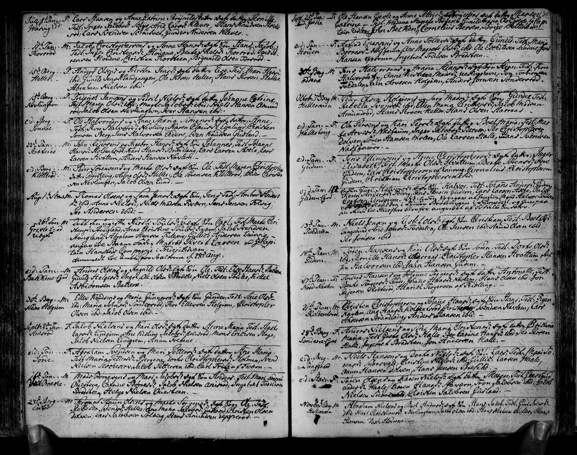Brunlanes kirkebøker, SAKO/A-342/F/Fa/L0001: Parish register (official) no. I 1, 1766-1801, p. 133-134