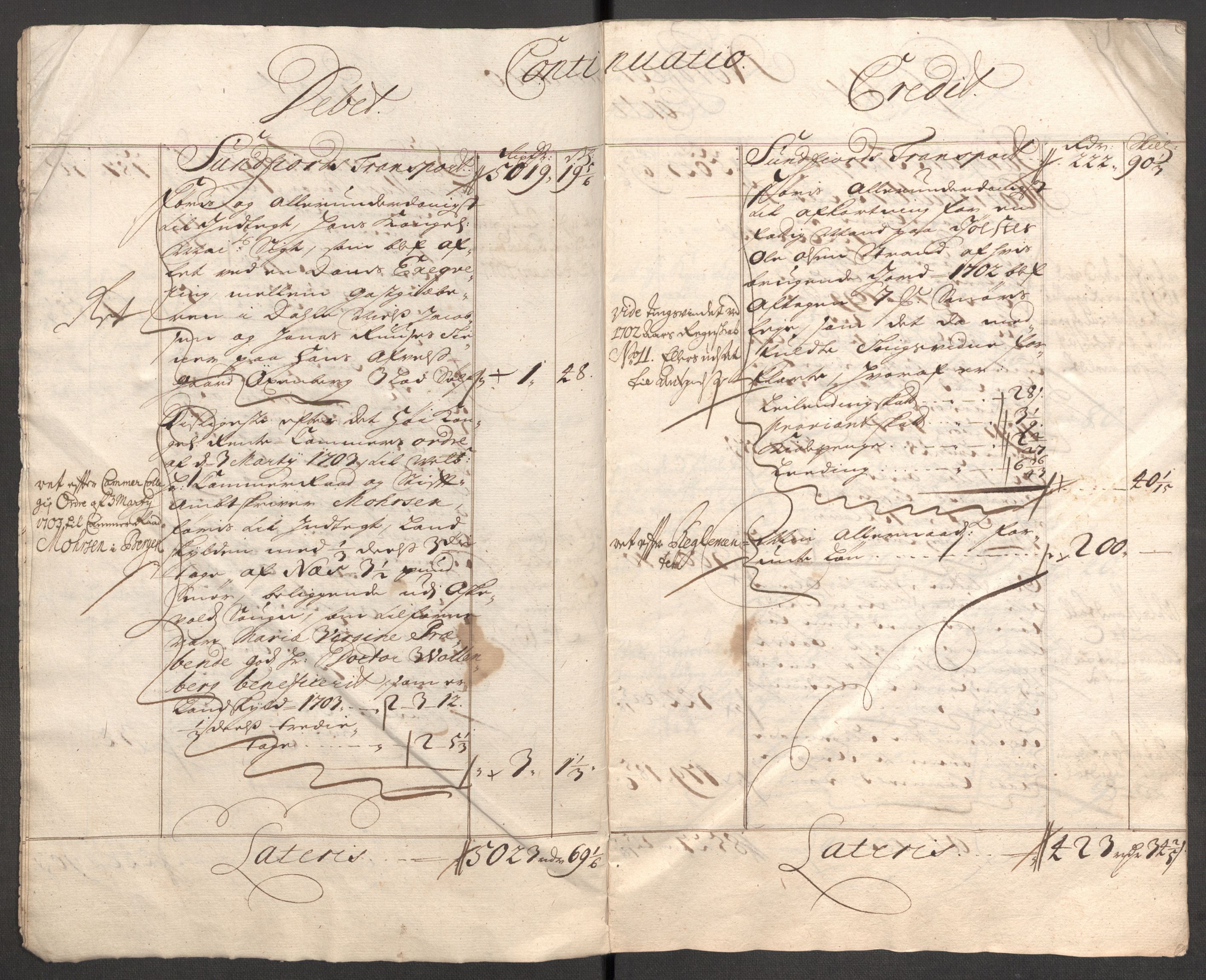 Rentekammeret inntil 1814, Reviderte regnskaper, Fogderegnskap, AV/RA-EA-4092/R53/L3427: Fogderegnskap Sunn- og Nordfjord, 1703, p. 8