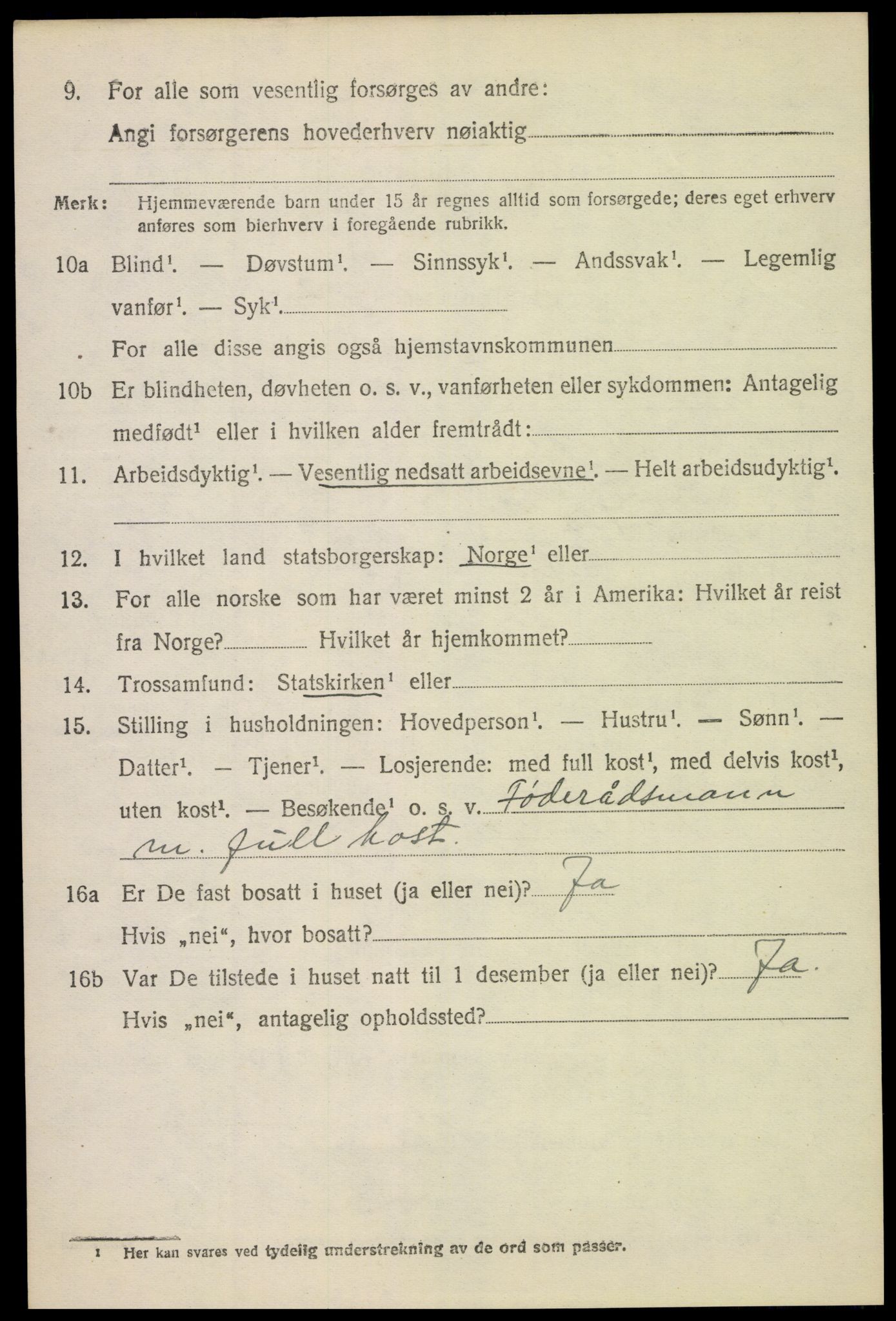 SAH, 1920 census for Løten, 1920, p. 7356