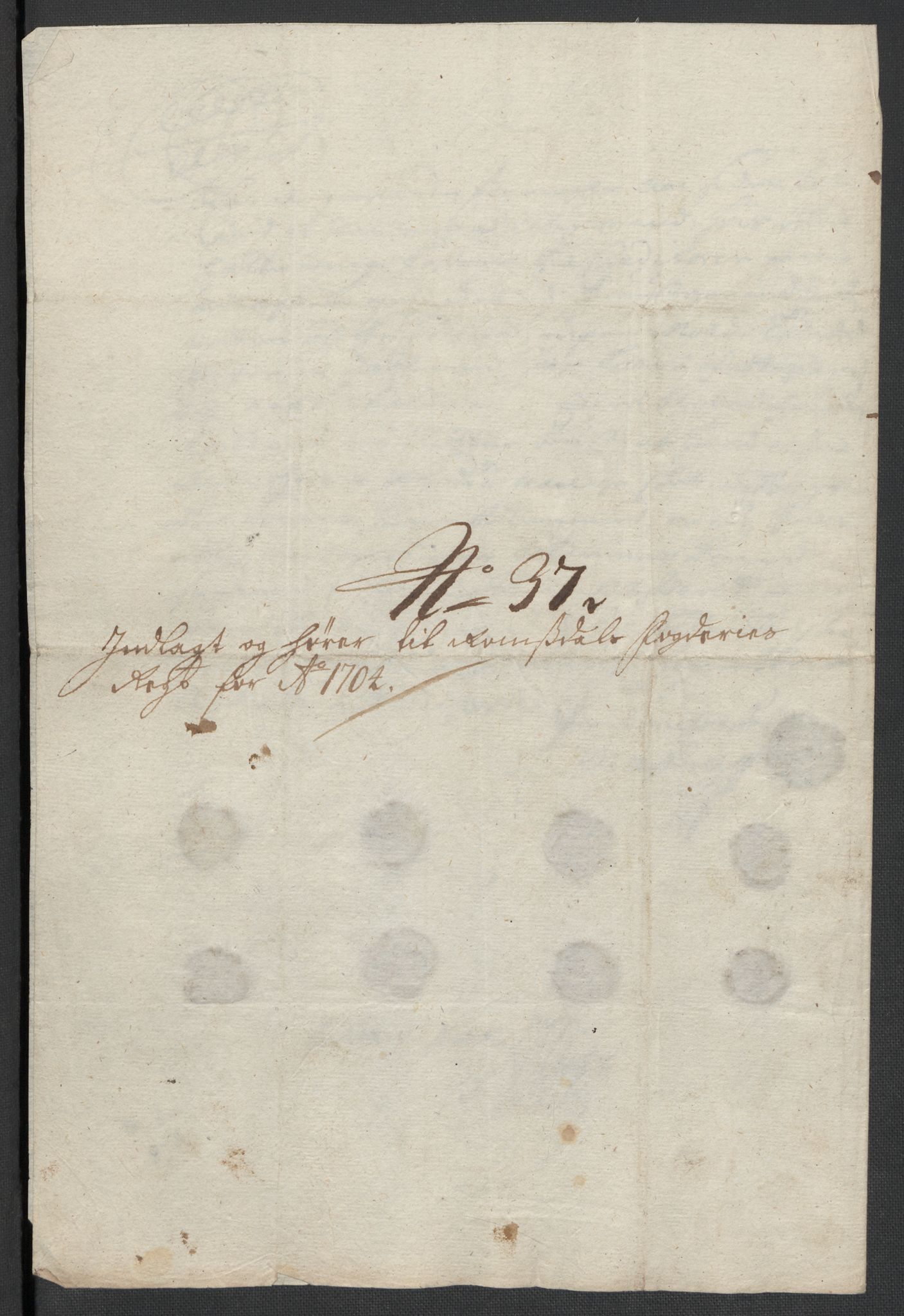 Rentekammeret inntil 1814, Reviderte regnskaper, Fogderegnskap, RA/EA-4092/R55/L3656: Fogderegnskap Romsdal, 1703-1705, p. 343