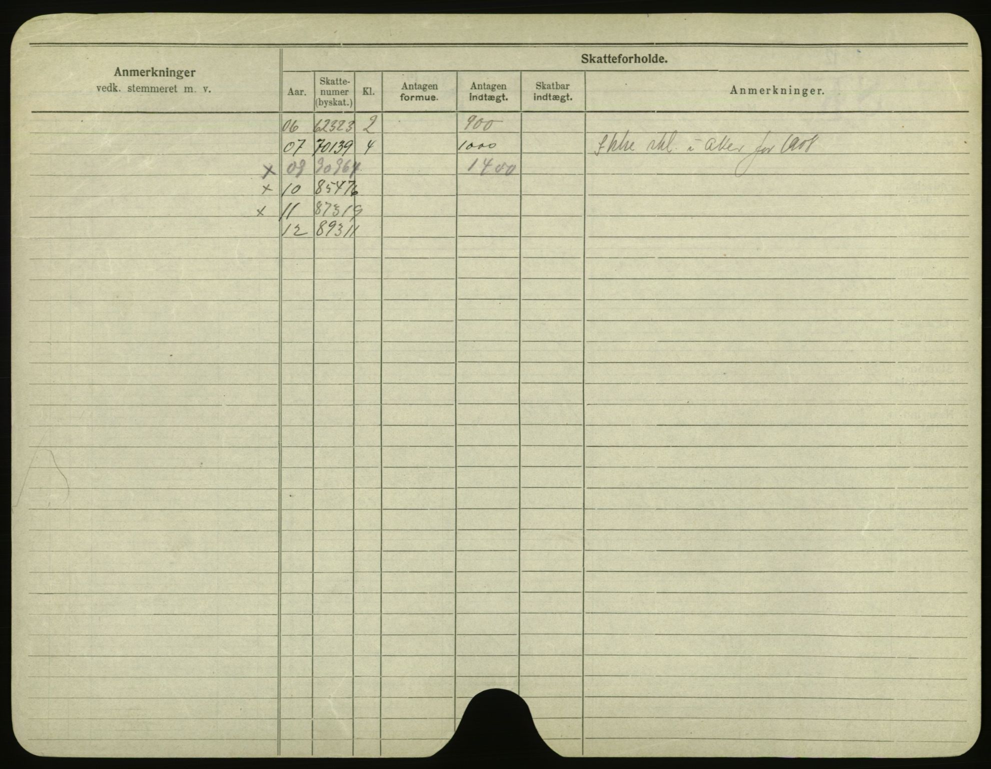 Oslo folkeregister, Registerkort, SAO/A-11715/F/Fa/Fac/L0001: Menn, 1906-1914, p. 475b