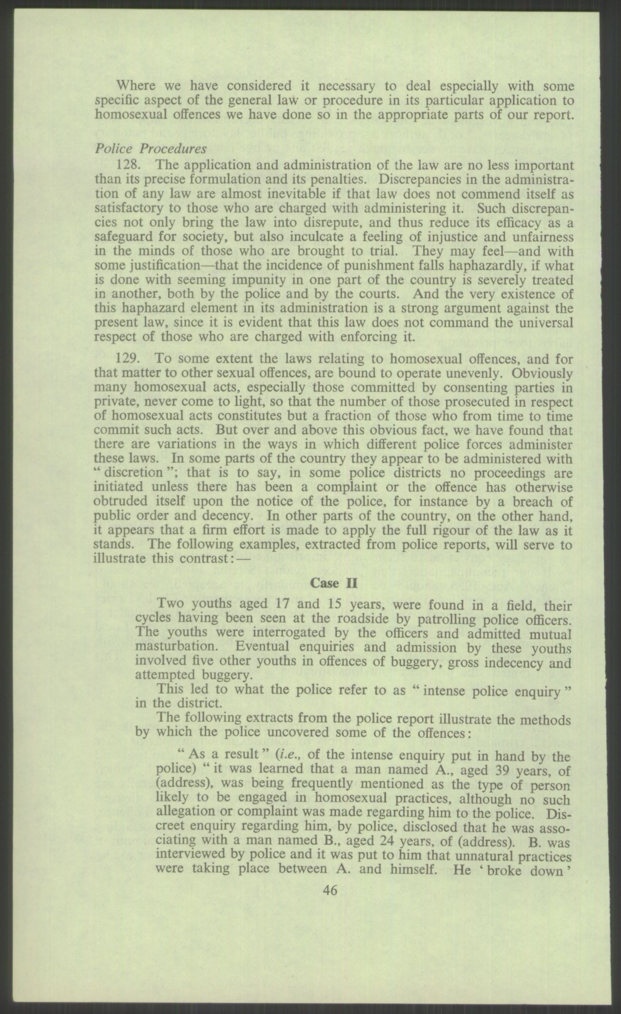 Justisdepartementet, Lovavdelingen, AV/RA-S-3212/D/De/L0029/0001: Straffeloven / Straffelovens revisjon: 5 - Ot. prp. nr.  41 - 1945: Homoseksualiet. 3 mapper, 1956-1970, p. 630