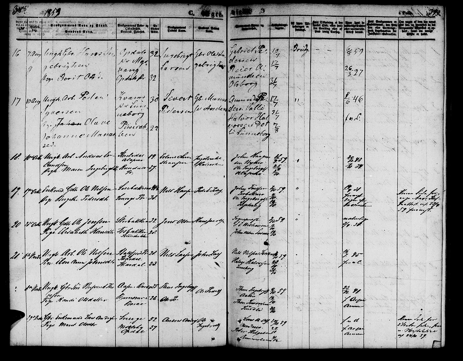 Målselv sokneprestembete, SATØ/S-1311/G/Ga/Gab/L0001klokker: Parish register (copy) no. 1, 1856-1866, p. 348-349