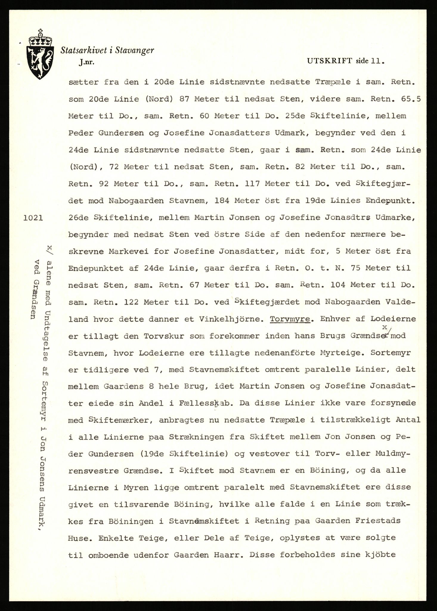 Statsarkivet i Stavanger, AV/SAST-A-101971/03/Y/Yj/L0039: Avskrifter sortert etter gårdsnavn: Holte i Strand - Hovland i Ørsdalen, 1750-1930, p. 340