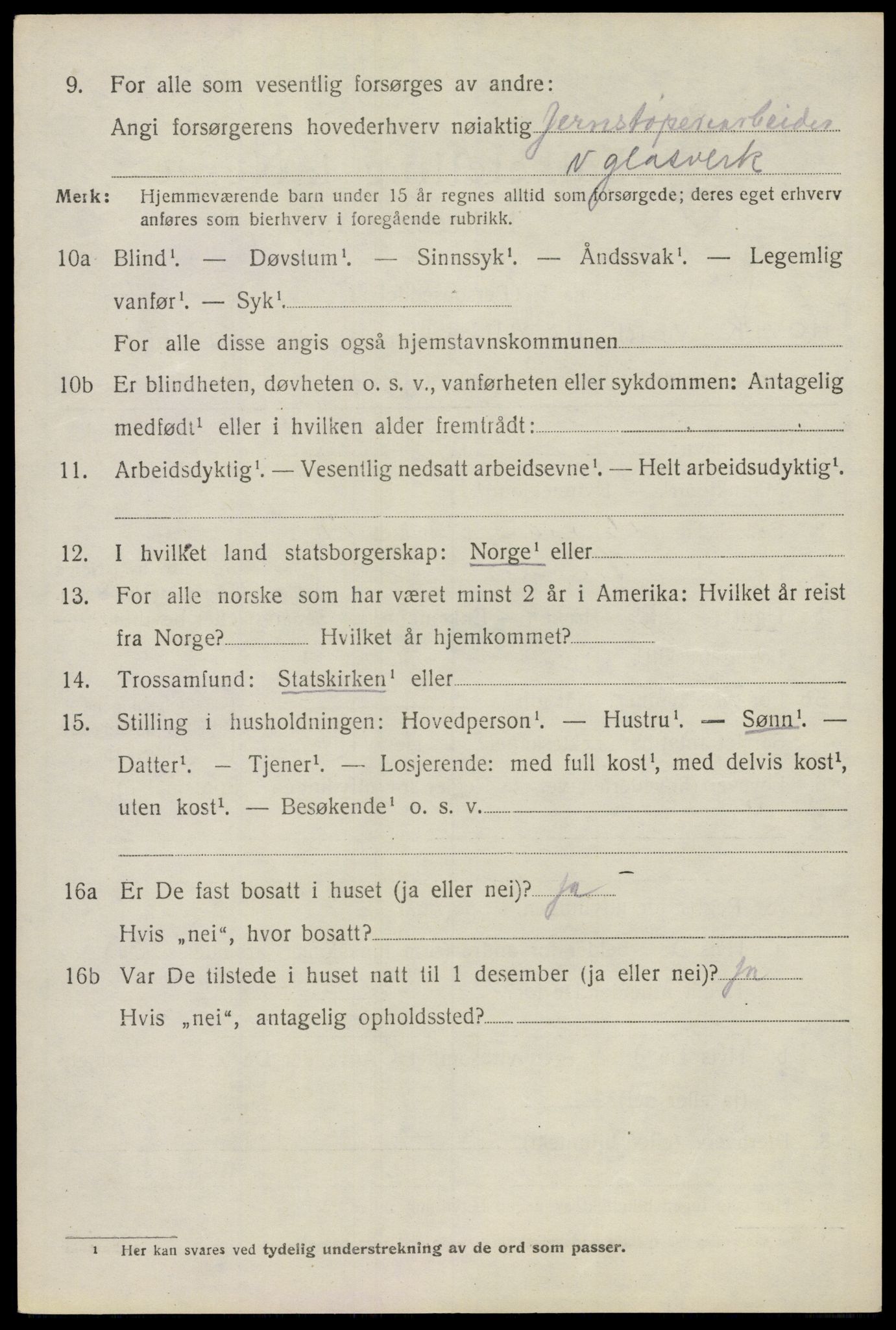 SAO, 1920 census for Bærum, 1920, p. 23403