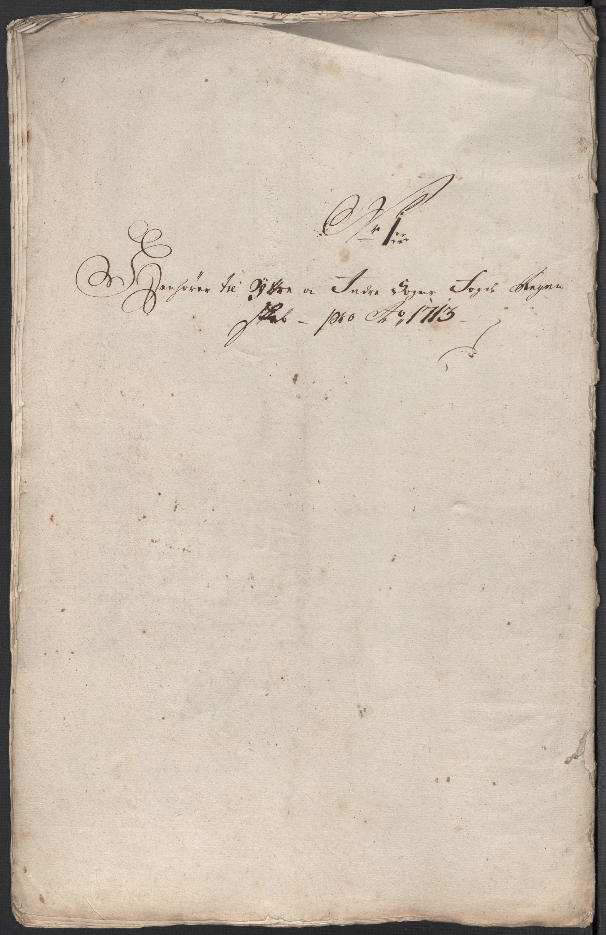 Rentekammeret inntil 1814, Reviderte regnskaper, Fogderegnskap, AV/RA-EA-4092/R52/L3319: Fogderegnskap Sogn, 1713-1714, p. 79