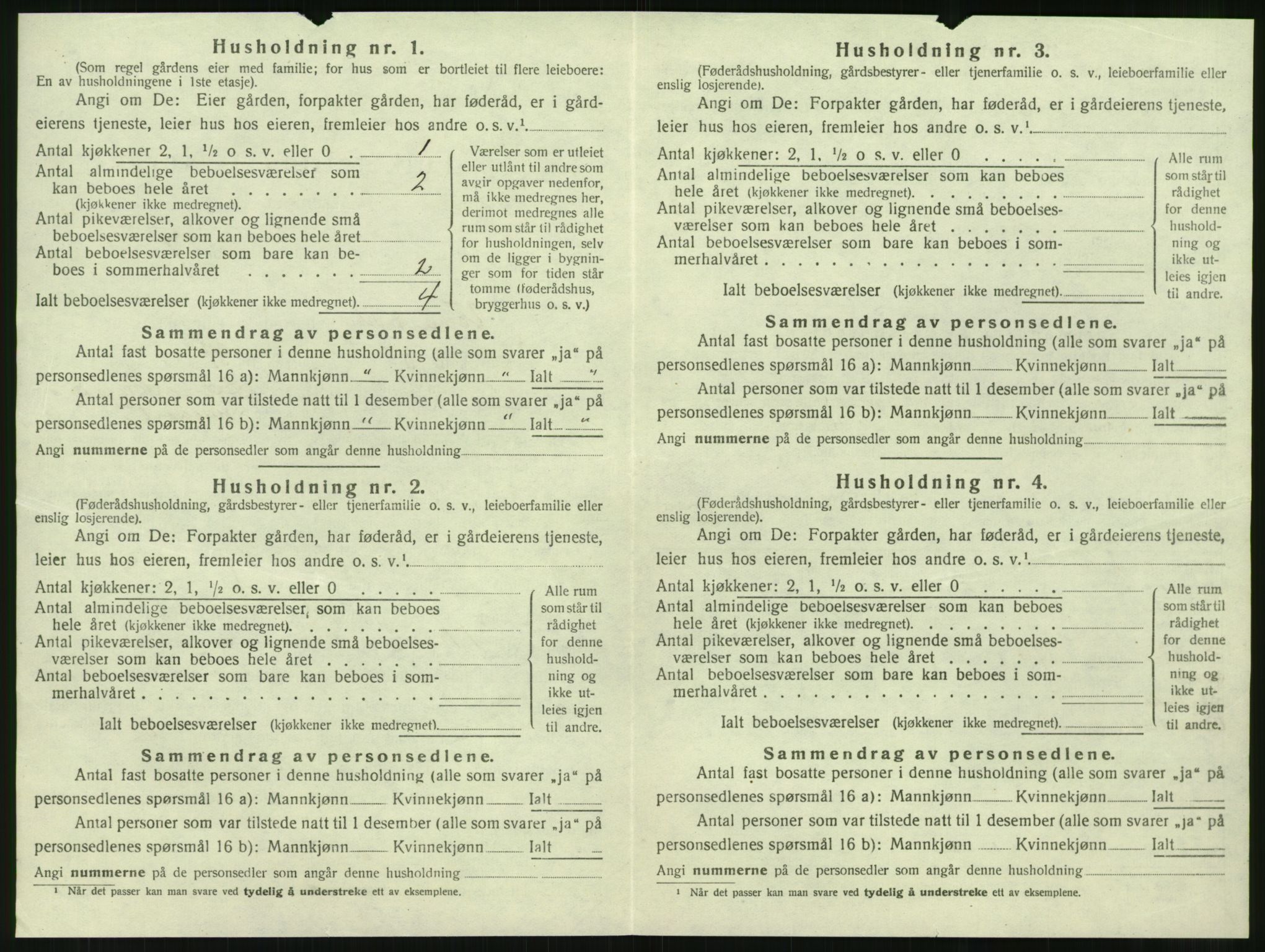 SAT, 1920 census for Vemundvik, 1920, p. 560