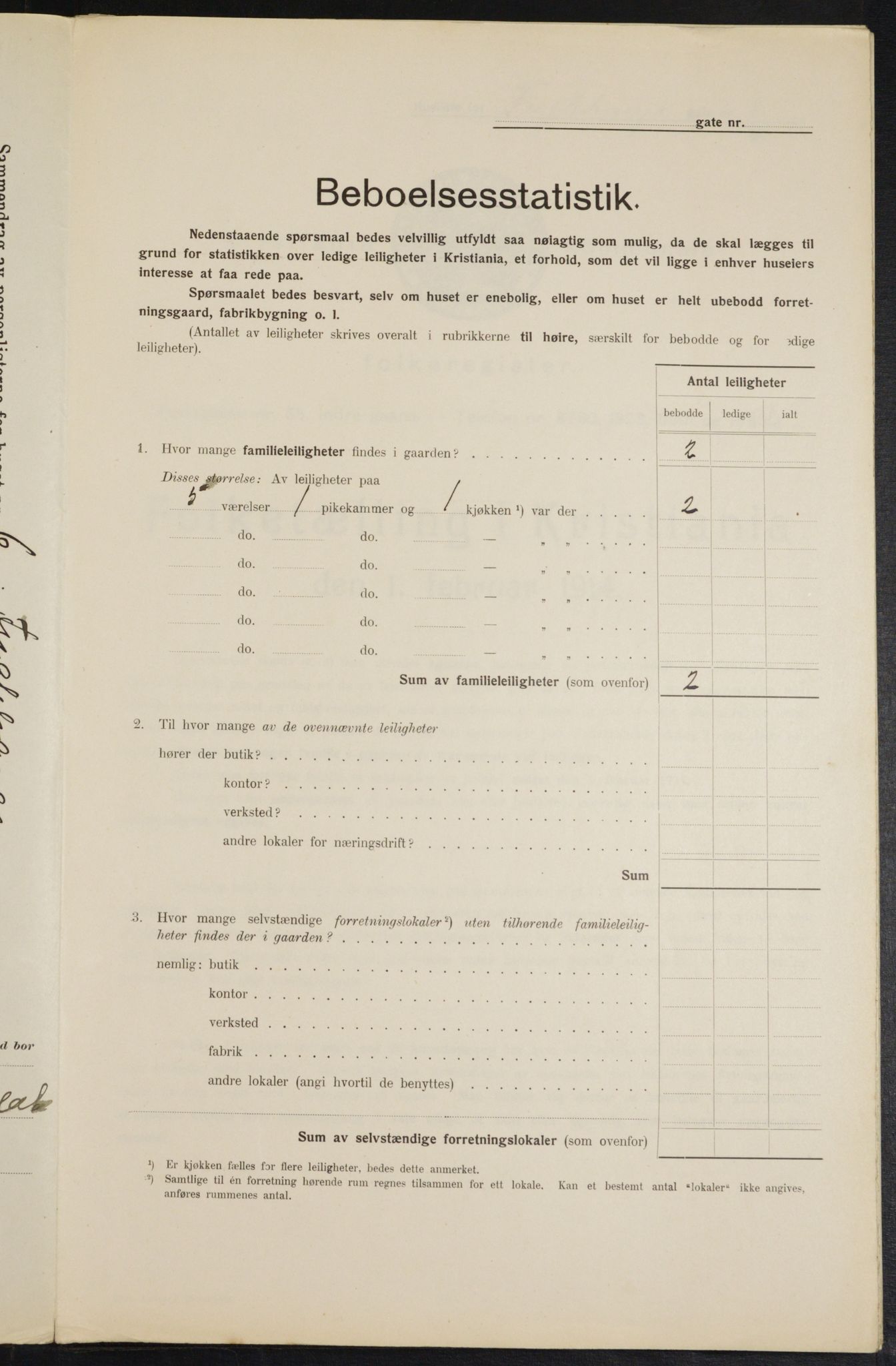 OBA, Municipal Census 1914 for Kristiania, 1914, p. 28557