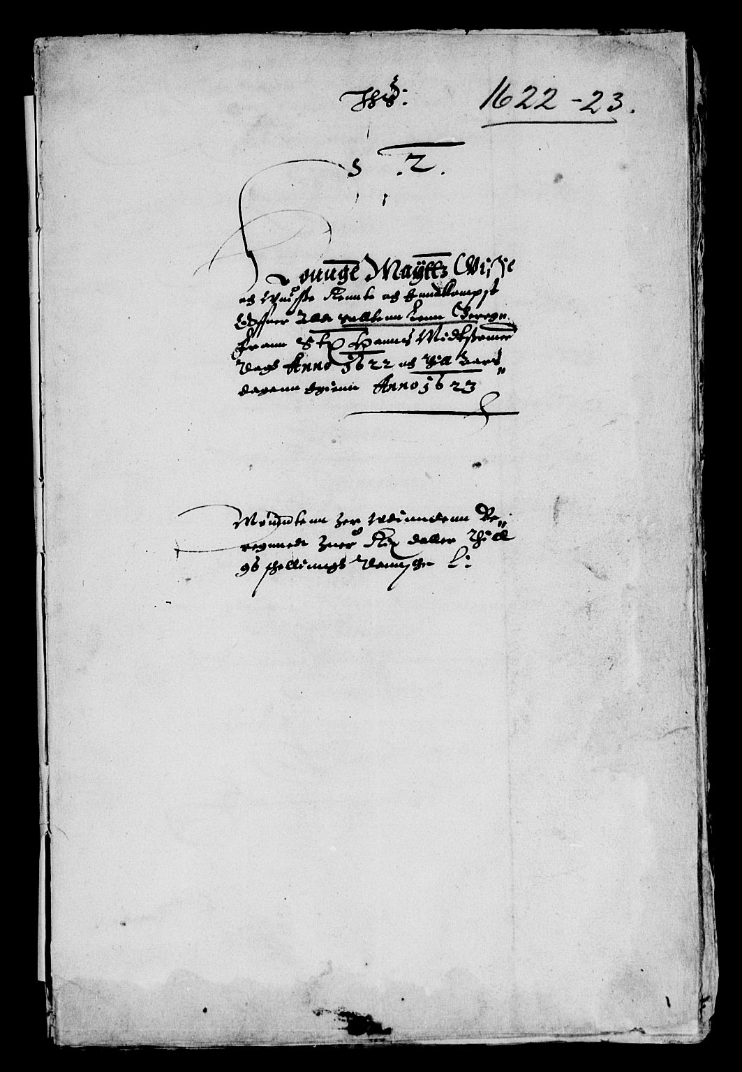 Rentekammeret inntil 1814, Reviderte regnskaper, Lensregnskaper, RA/EA-5023/R/Rb/Rbz/L0014: Nordlandenes len, 1622-1624