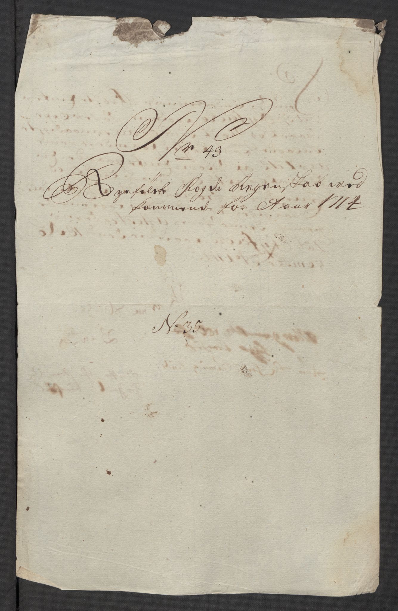 Rentekammeret inntil 1814, Reviderte regnskaper, Fogderegnskap, AV/RA-EA-4092/R47/L2867: Fogderegnskap Ryfylke, 1714, p. 220