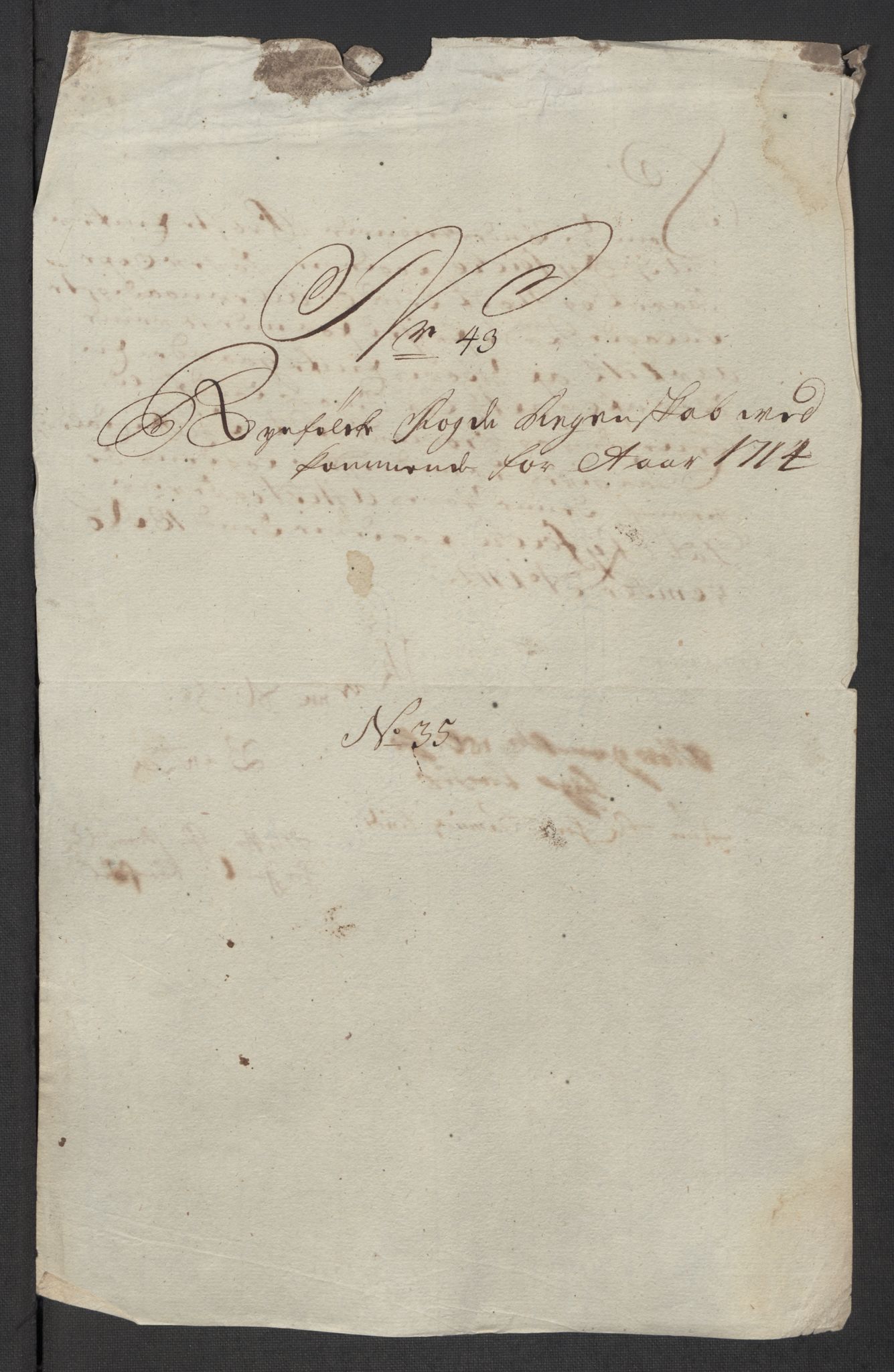 Rentekammeret inntil 1814, Reviderte regnskaper, Fogderegnskap, RA/EA-4092/R47/L2867: Fogderegnskap Ryfylke, 1714, p. 220