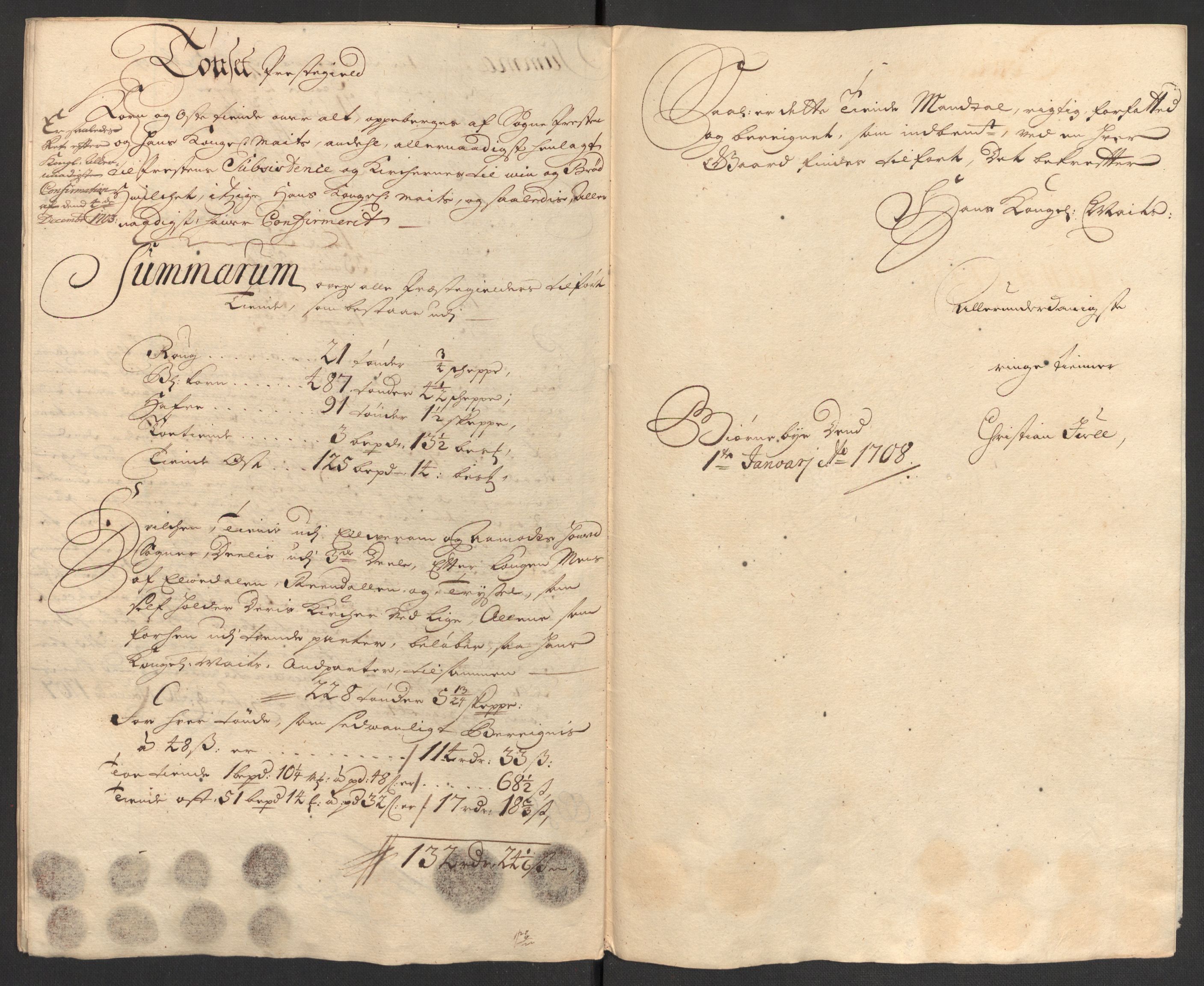 Rentekammeret inntil 1814, Reviderte regnskaper, Fogderegnskap, RA/EA-4092/R13/L0844: Fogderegnskap Solør, Odal og Østerdal, 1707, p. 177