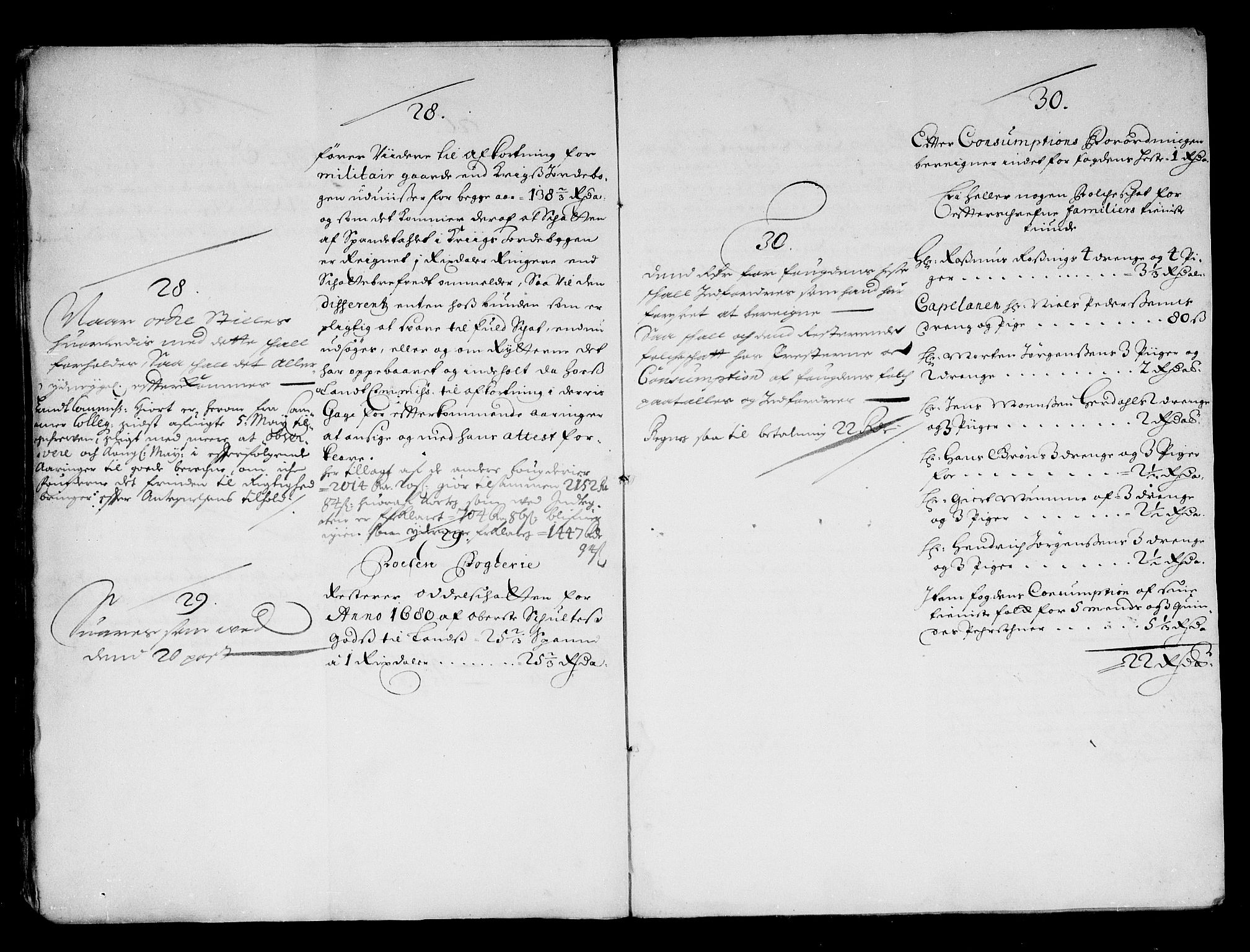 Rentekammeret inntil 1814, Reviderte regnskaper, Stiftamtstueregnskaper, Trondheim stiftamt og Nordland amt, AV/RA-EA-6044/R/Rf/L0065: Trondheim stiftamt, 1681