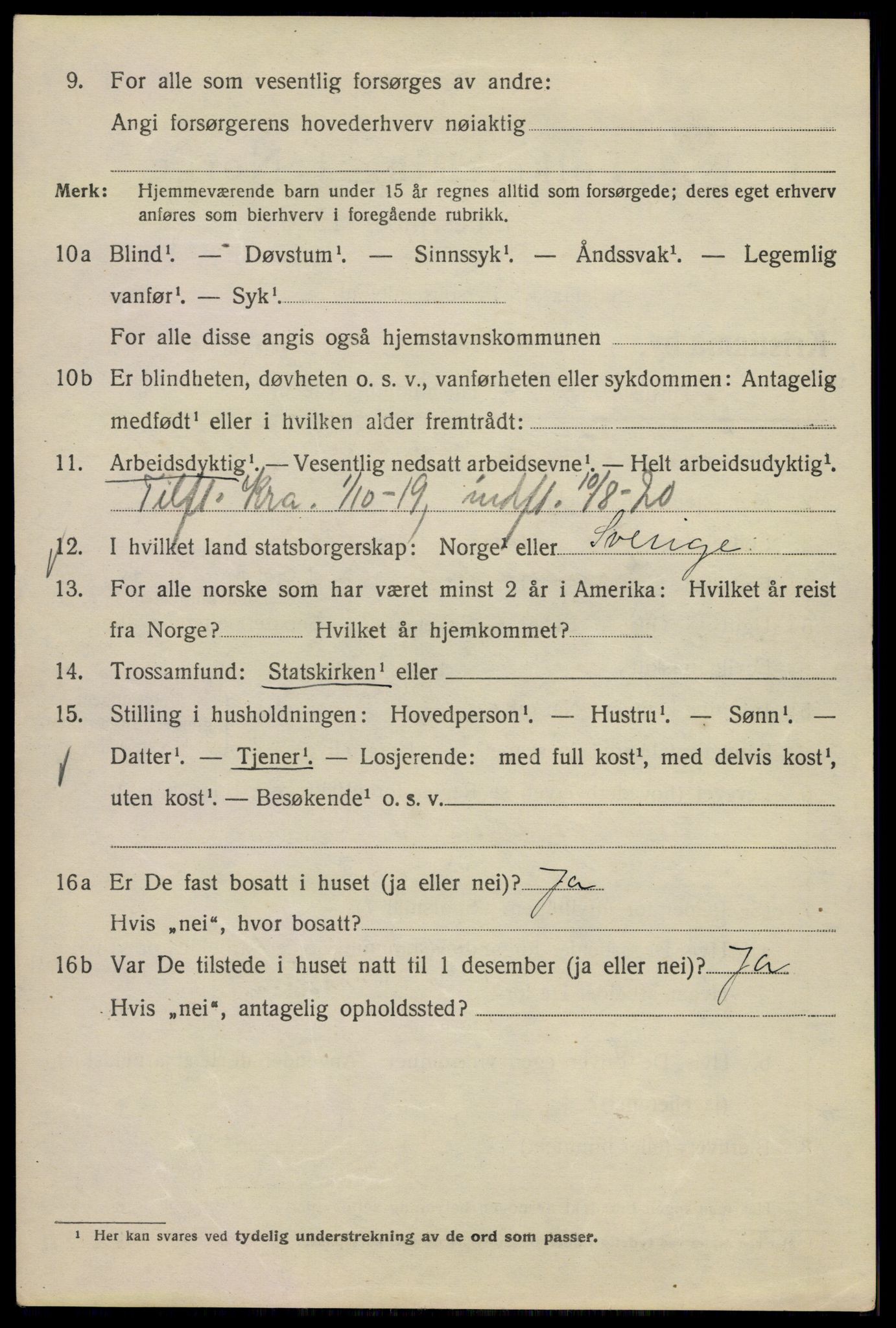 SAO, 1920 census for Kristiania, 1920, p. 629222