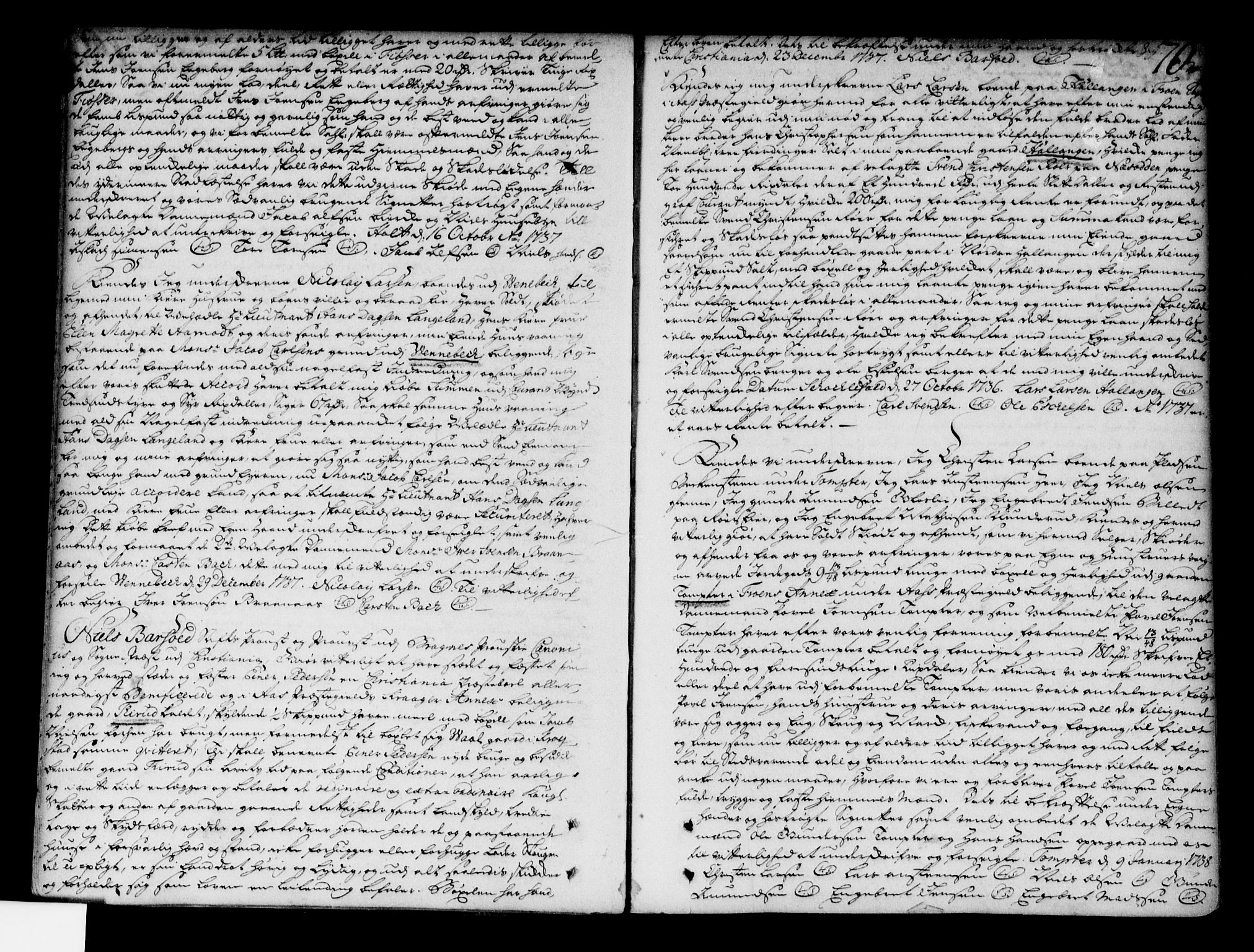 Follo sorenskriveri, SAO/A-10274/G/Ga/Gaa/L0001: Mortgage book no. I 1, 1737-1749, p. 70