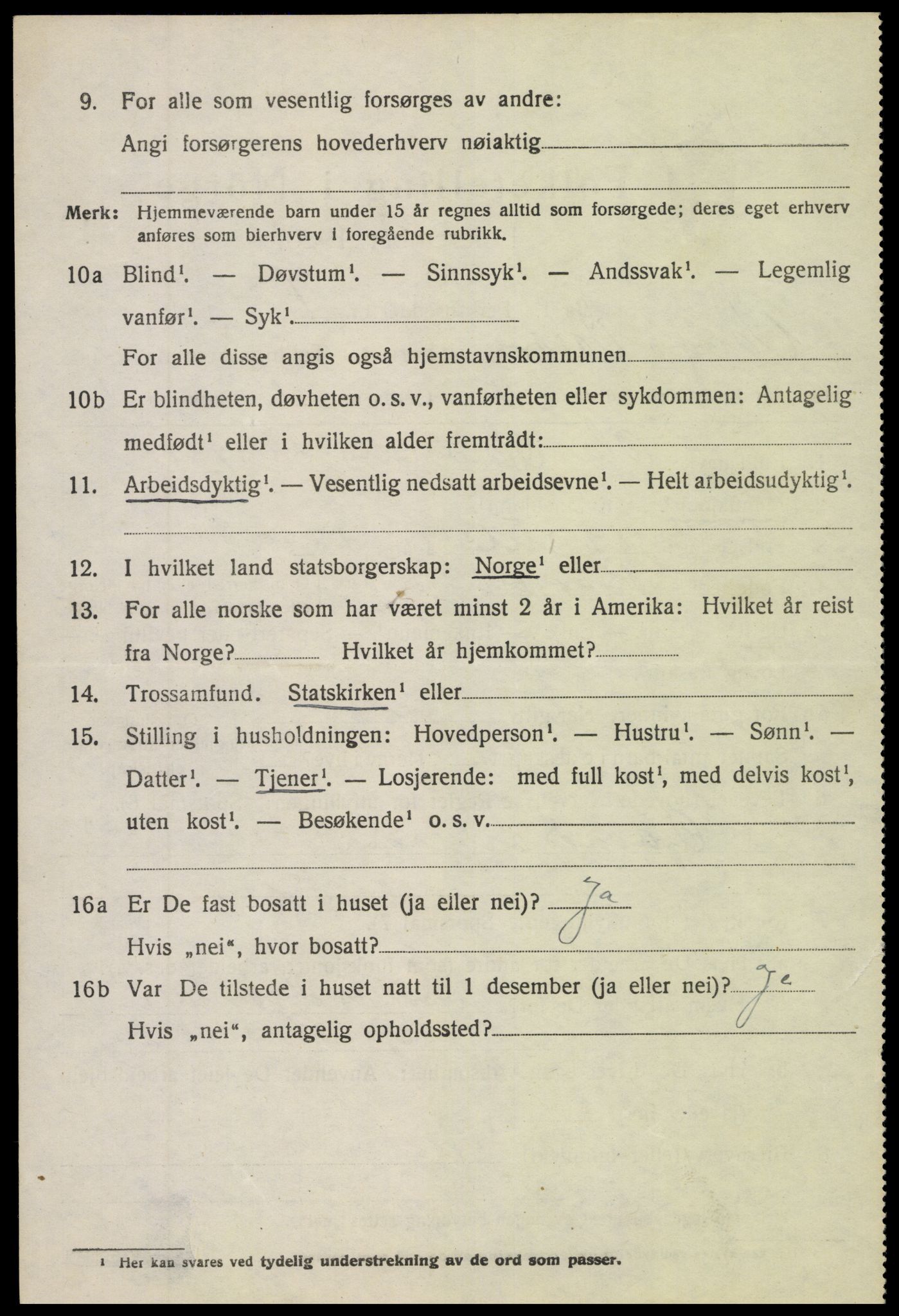 SAH, 1920 census for Vang (Oppland), 1920, p. 682