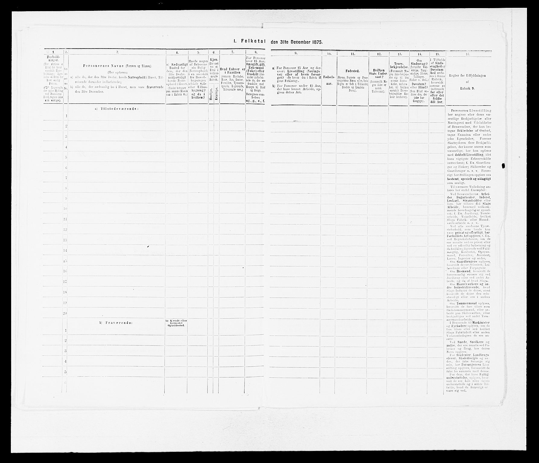 SAB, 1875 census for 1418P Balestrand, 1875, p. 210