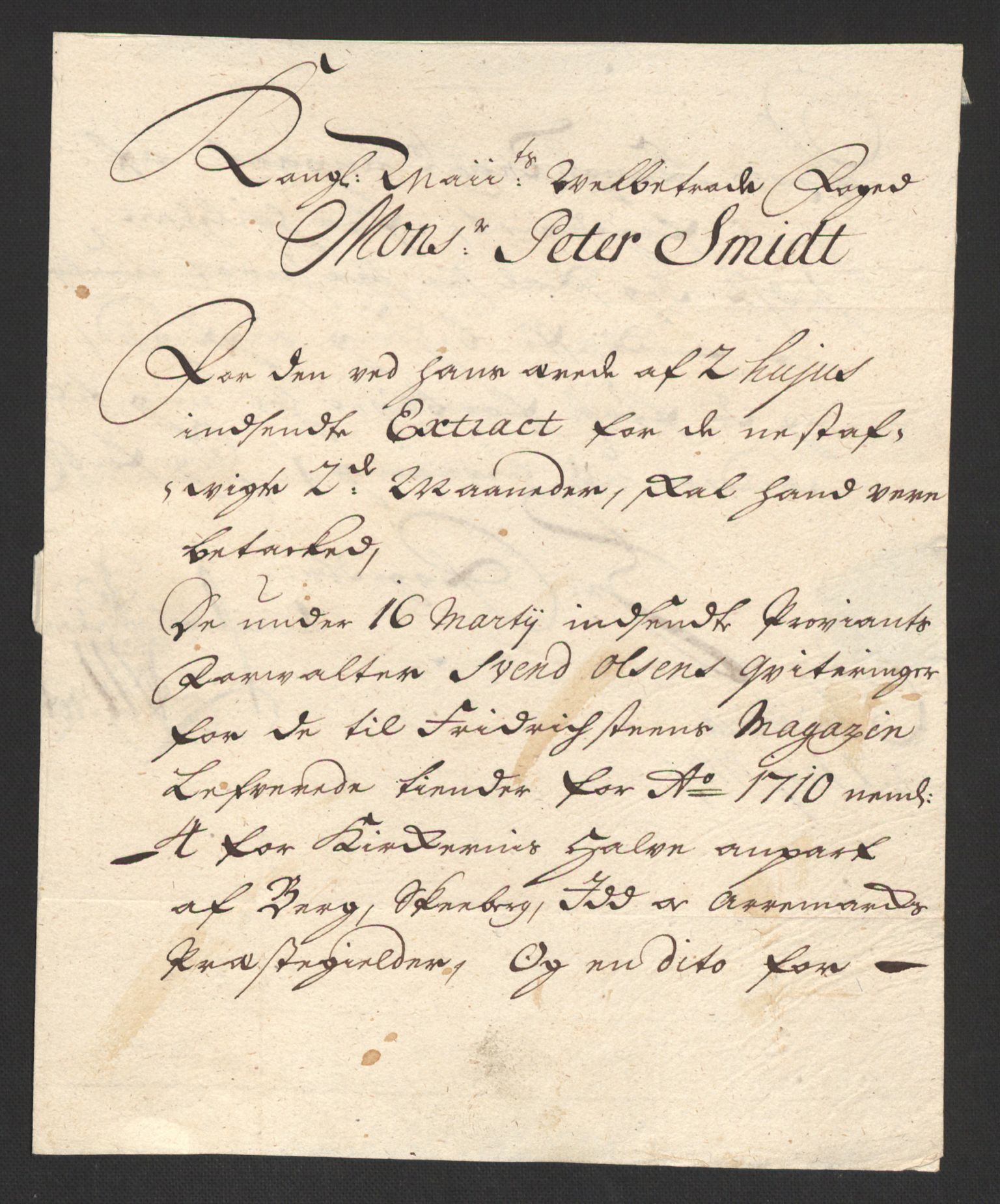 Rentekammeret inntil 1814, Reviderte regnskaper, Fogderegnskap, AV/RA-EA-4092/R01/L0019: Fogderegnskap Idd og Marker, 1710, p. 166