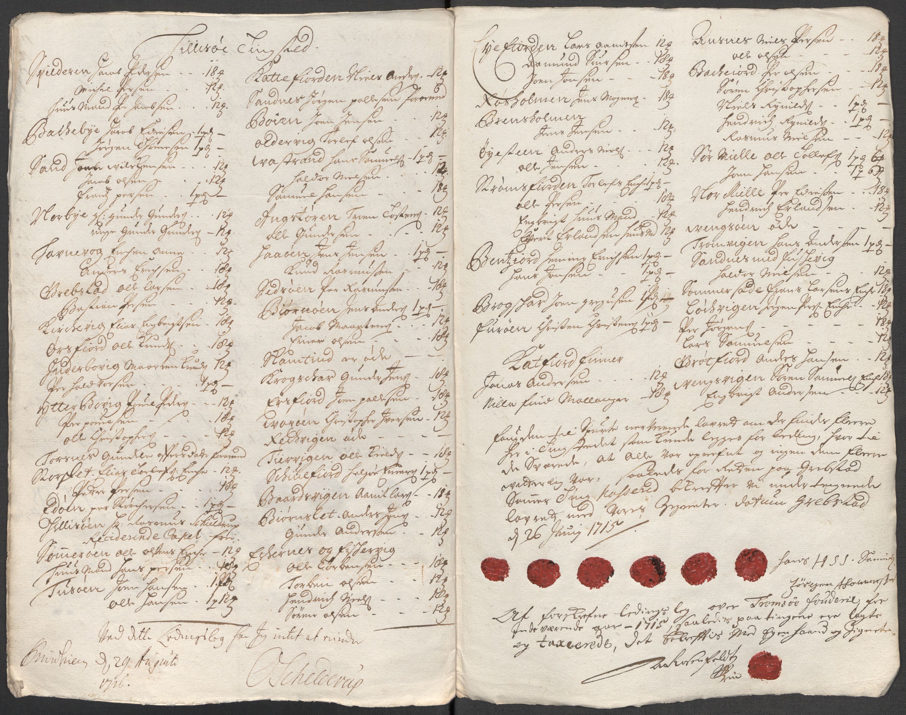 Rentekammeret inntil 1814, Reviderte regnskaper, Fogderegnskap, RA/EA-4092/R68/L4761: Fogderegnskap Senja og Troms, 1715, p. 169