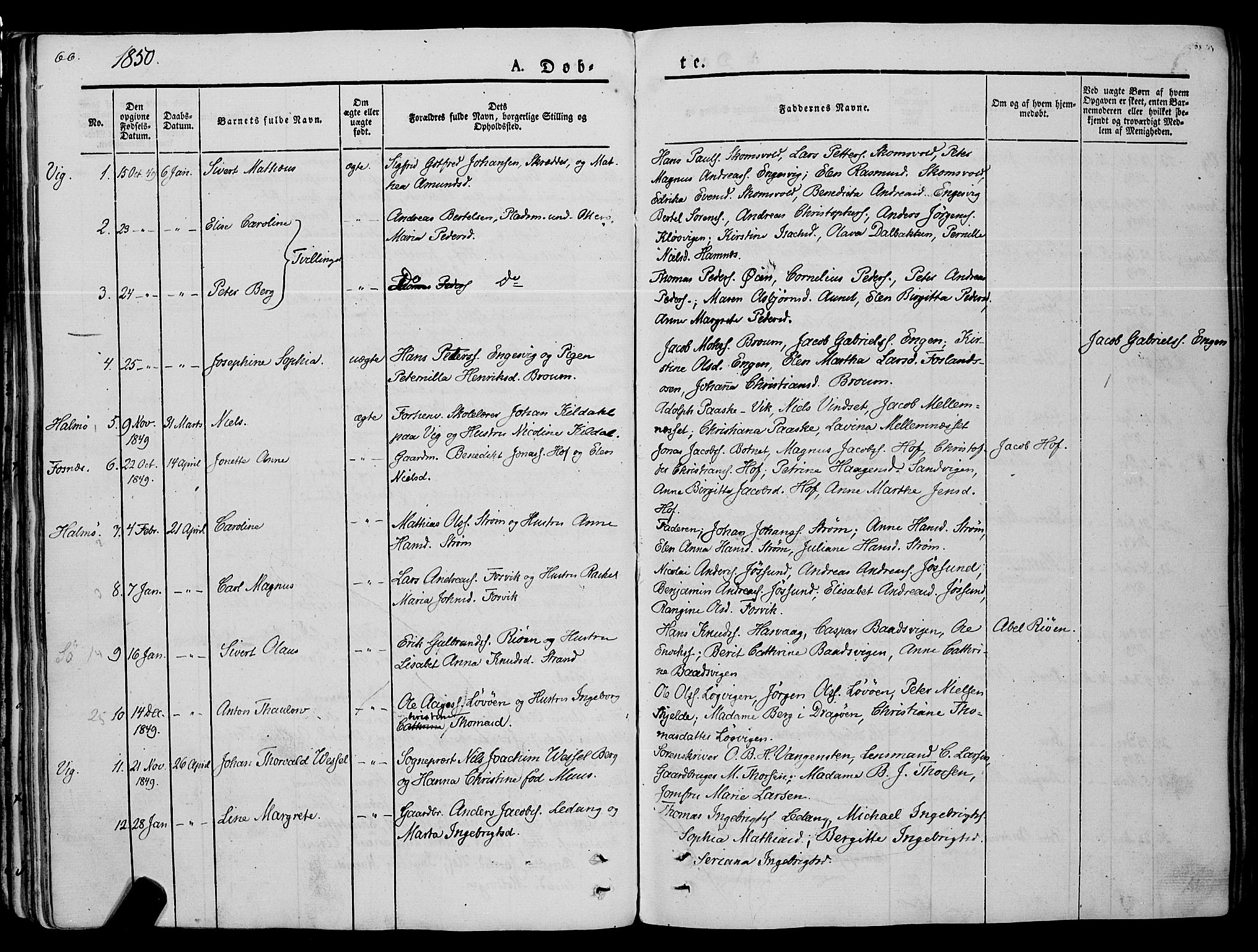 Ministerialprotokoller, klokkerbøker og fødselsregistre - Nord-Trøndelag, SAT/A-1458/773/L0614: Parish register (official) no. 773A05, 1831-1856, p. 66
