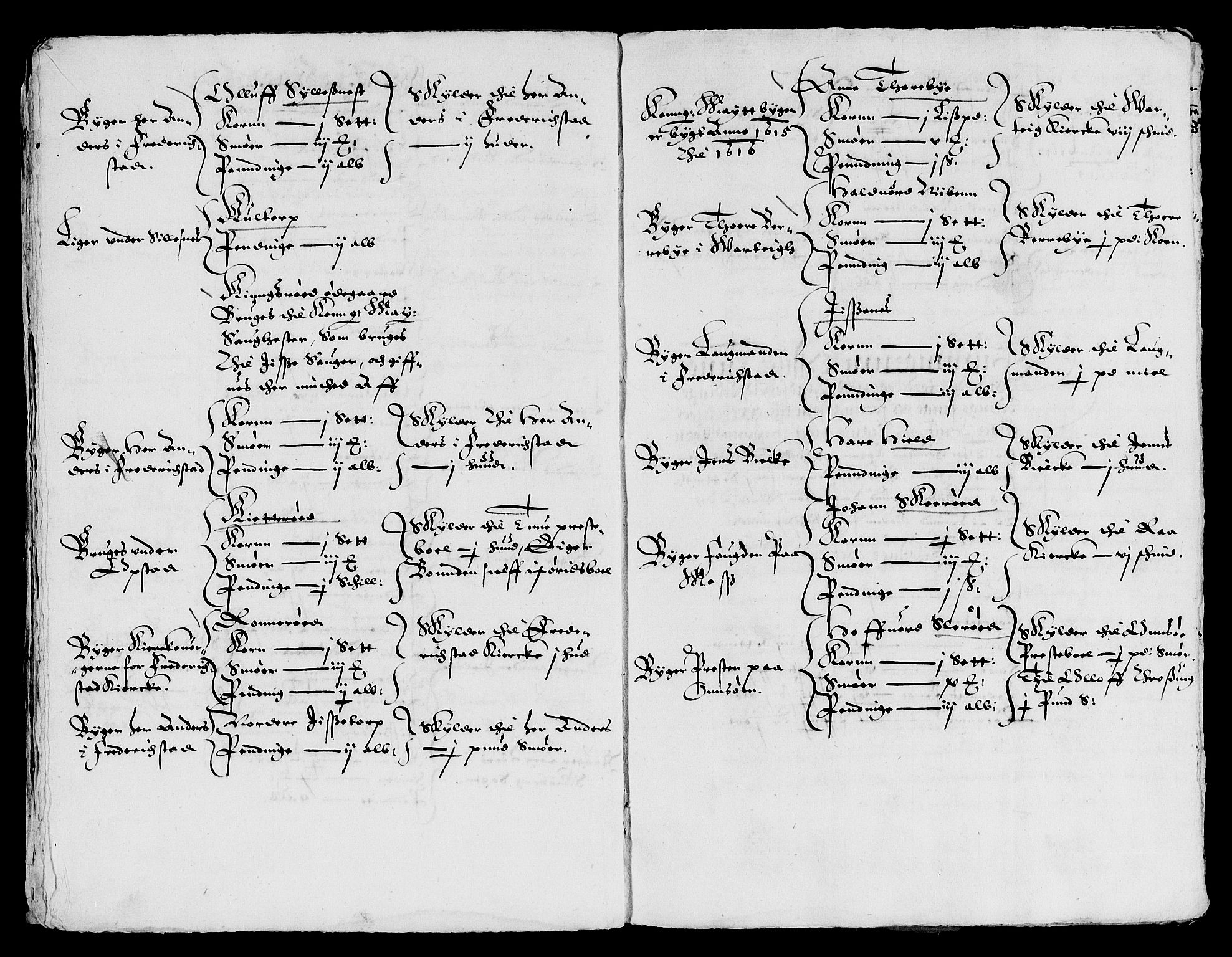 Rentekammeret inntil 1814, Reviderte regnskaper, Lensregnskaper, AV/RA-EA-5023/R/Rb/Rba/L0041: Akershus len, 1616-1618