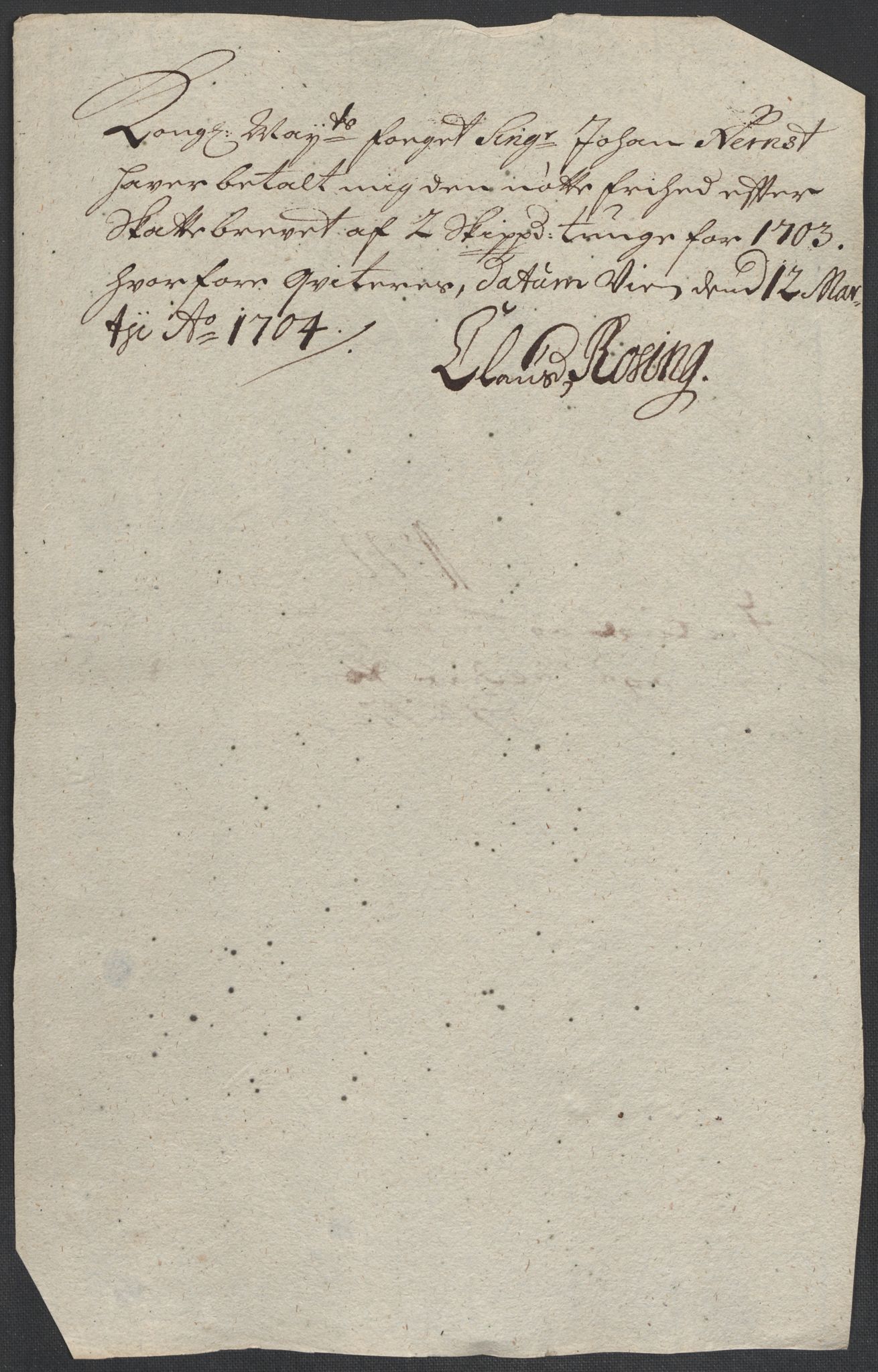 Rentekammeret inntil 1814, Reviderte regnskaper, Fogderegnskap, RA/EA-4092/R18/L1301: Fogderegnskap Hadeland, Toten og Valdres, 1703, p. 151