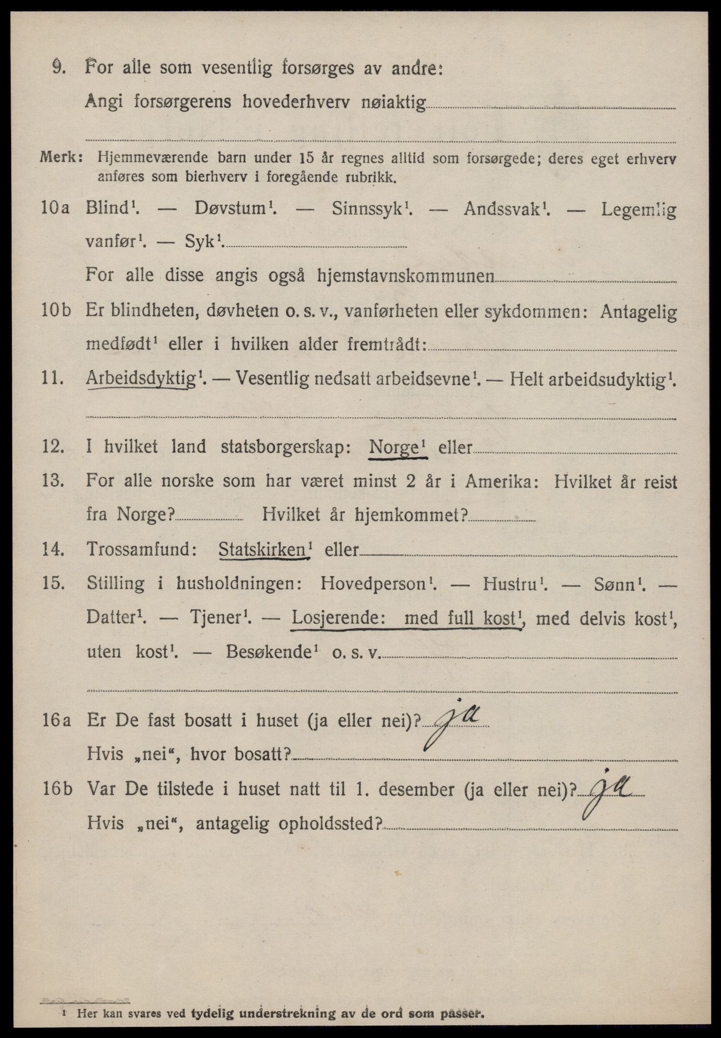 SAT, 1920 census for Surnadal, 1920, p. 6666