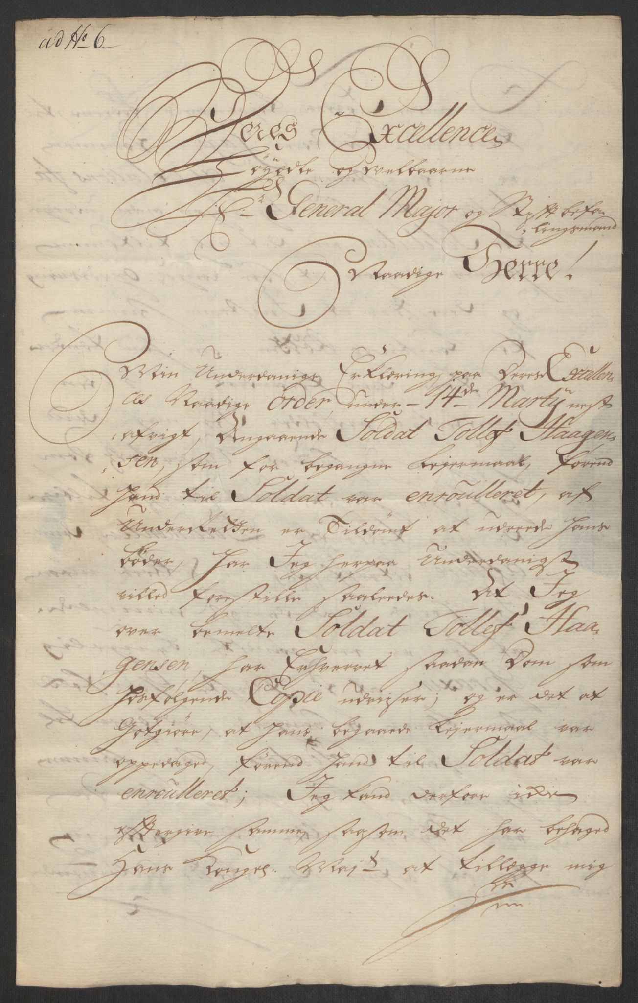 Kommanderende general (KG I) med Det norske krigsdirektorium, AV/RA-EA-5419/D/L0062: Stattholderens, stiftamtmenns og amtmenns brev, 1741-1745, p. 263