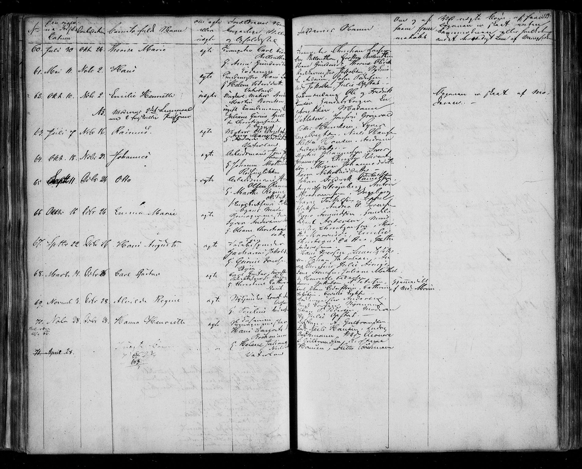 Fredrikstad prestekontor Kirkebøker, AV/SAO-A-11082/F/Fa/L0005: Parish register (official) no. 5, 1835-1856, p. 119