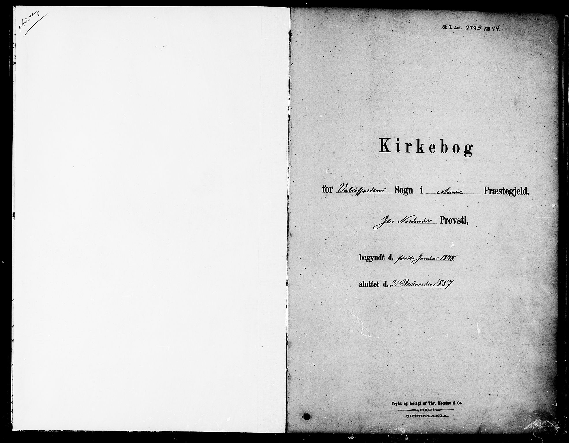 Ministerialprotokoller, klokkerbøker og fødselsregistre - Møre og Romsdal, AV/SAT-A-1454/580/L0924: Parish register (official) no. 580A01, 1878-1887