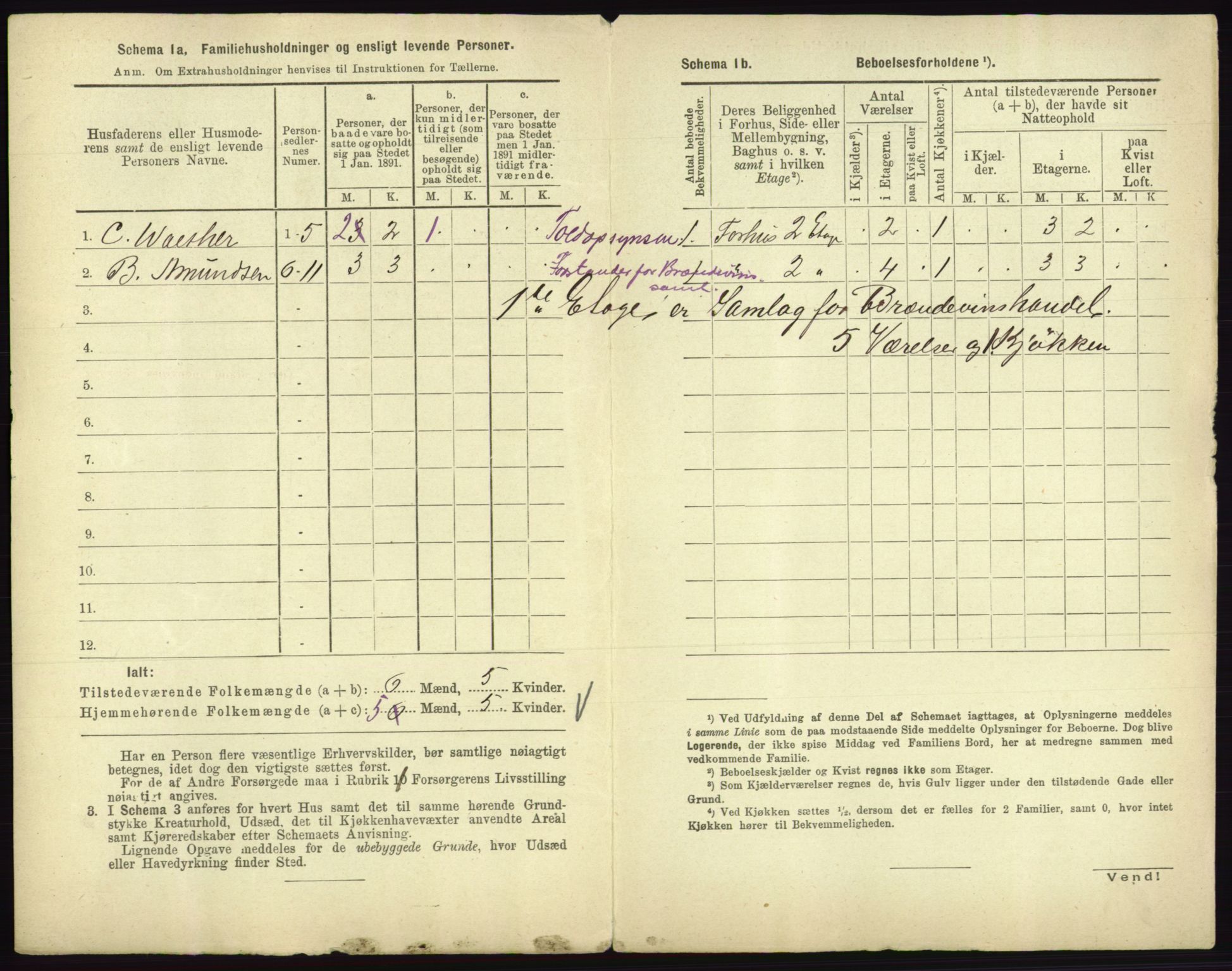 RA, 1891 census for 0102 Sarpsborg, 1891, p. 18