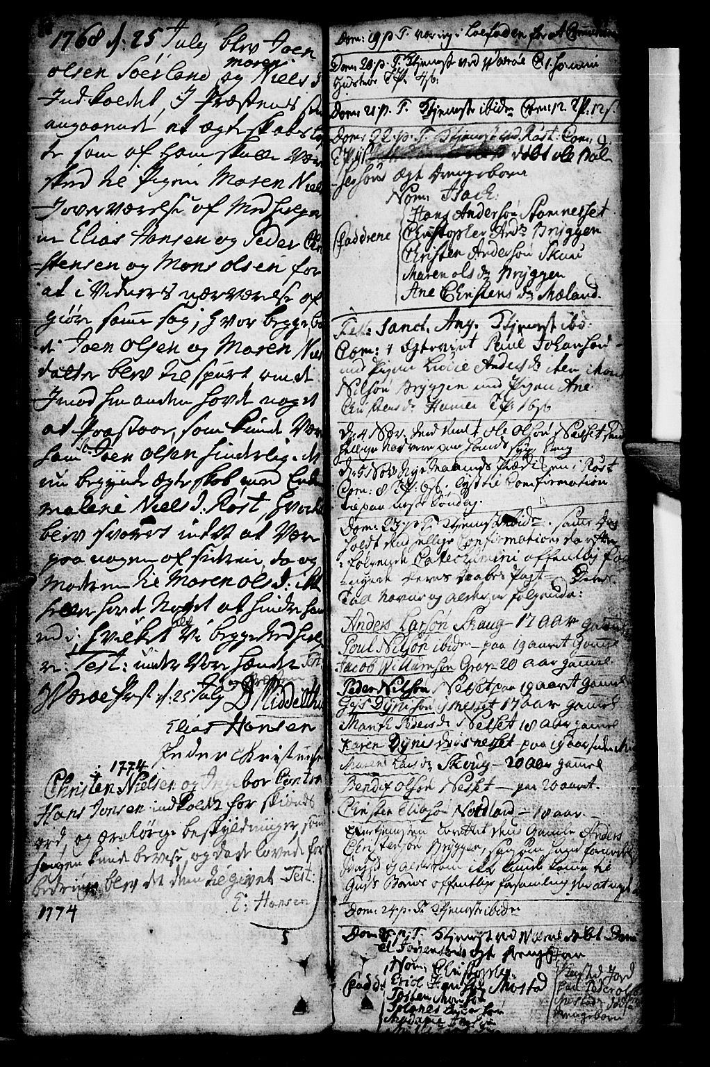 Ministerialprotokoller, klokkerbøker og fødselsregistre - Nordland, AV/SAT-A-1459/807/L0118: Parish register (official) no. 807A01, 1752-1798, p. 80-81