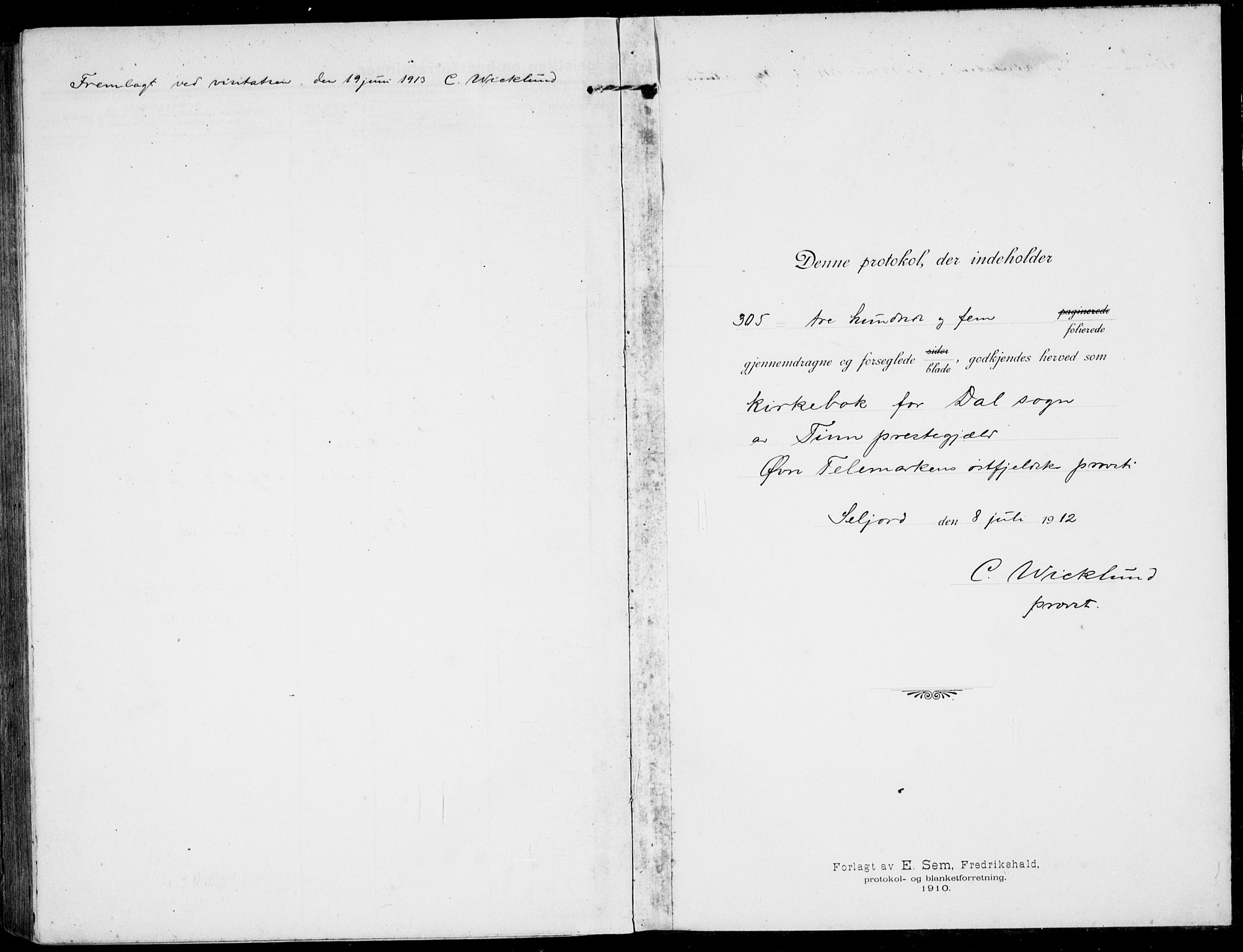 Rjukan kirkebøker, SAKO/A-294/F/Fa/L0002: Parish register (official) no. 2, 1912-1917