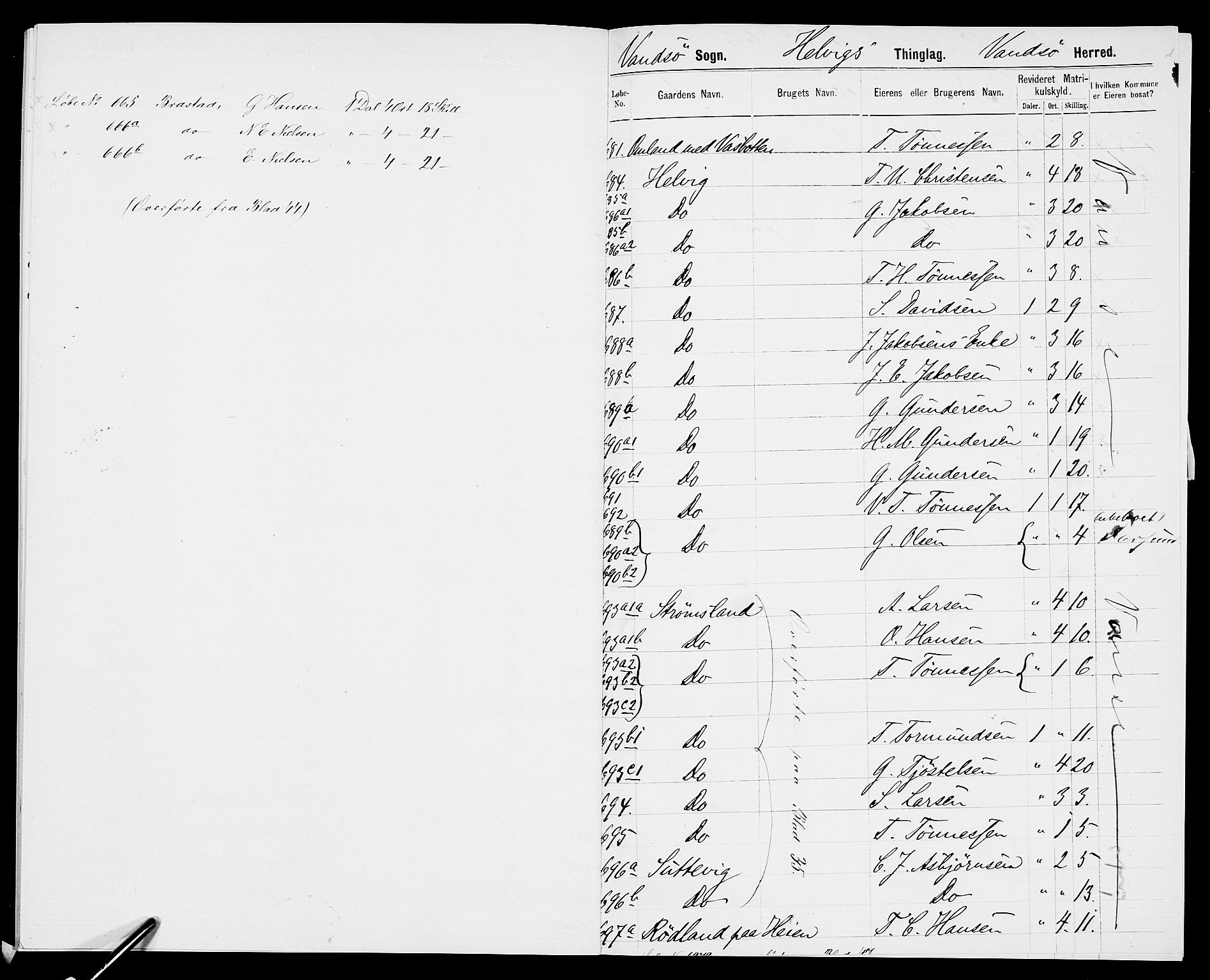 SAK, 1875 census for 1041L Vanse/Vanse og Farsund, 1875, p. 48