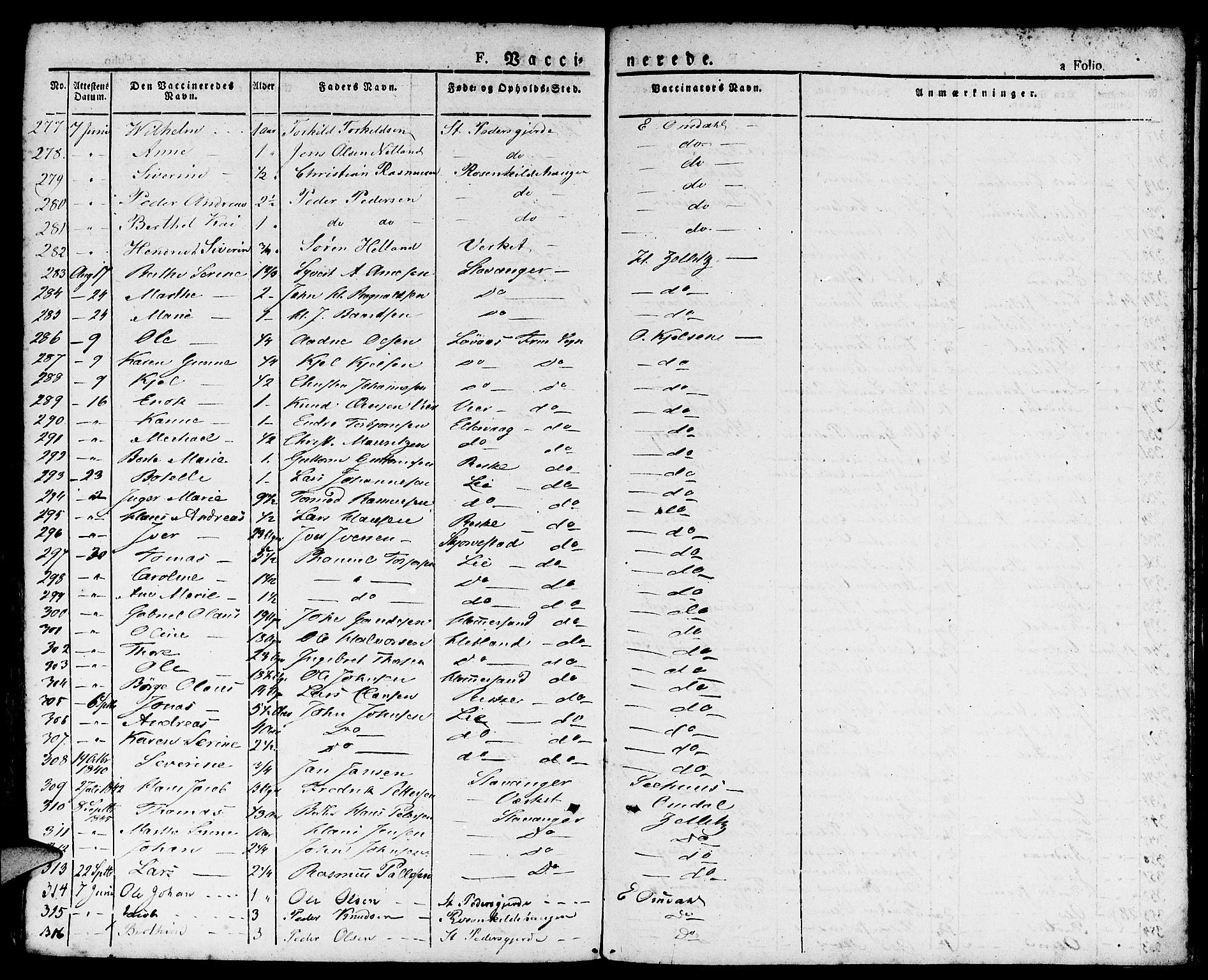 Domkirken sokneprestkontor, AV/SAST-A-101812/001/30/30BA/L0011: Parish register (official) no. A 11, 1832-1856