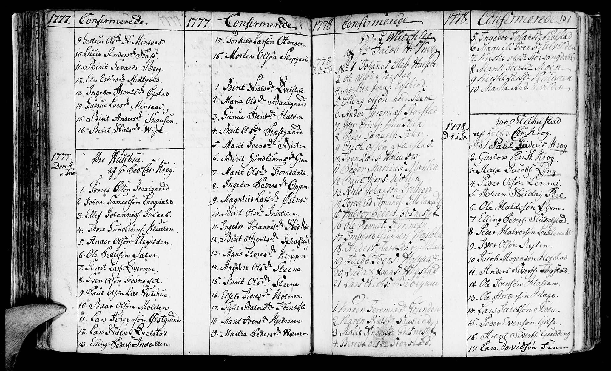 Ministerialprotokoller, klokkerbøker og fødselsregistre - Nord-Trøndelag, SAT/A-1458/723/L0231: Parish register (official) no. 723A02, 1748-1780, p. 101