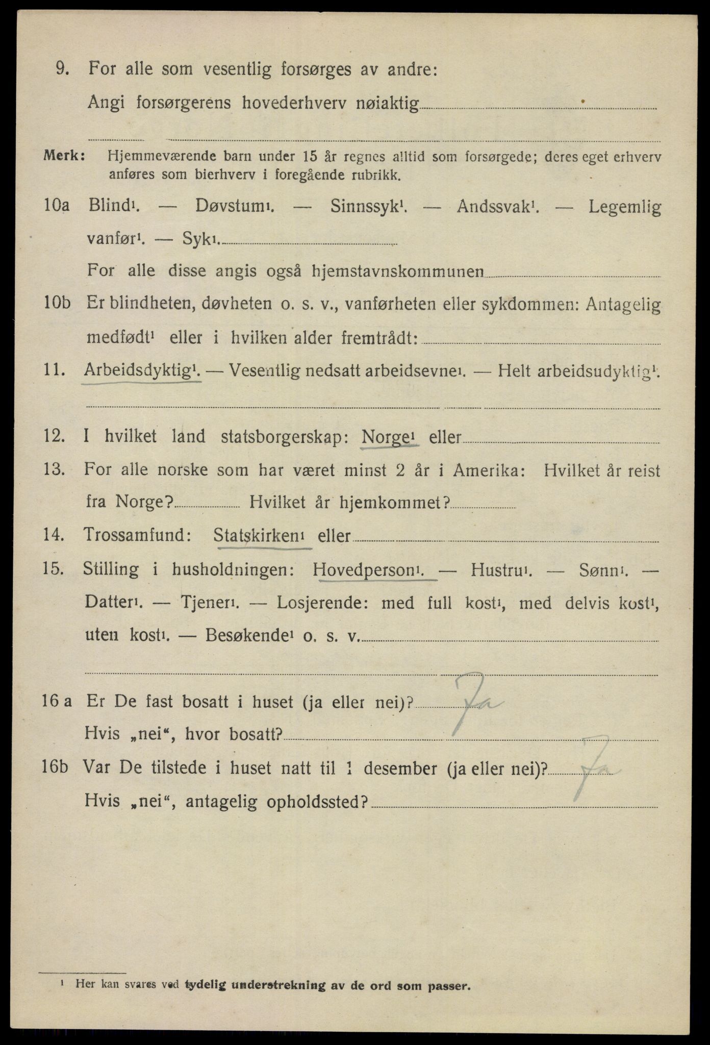 SAO, 1920 census for Lørenskog, 1920, p. 4674