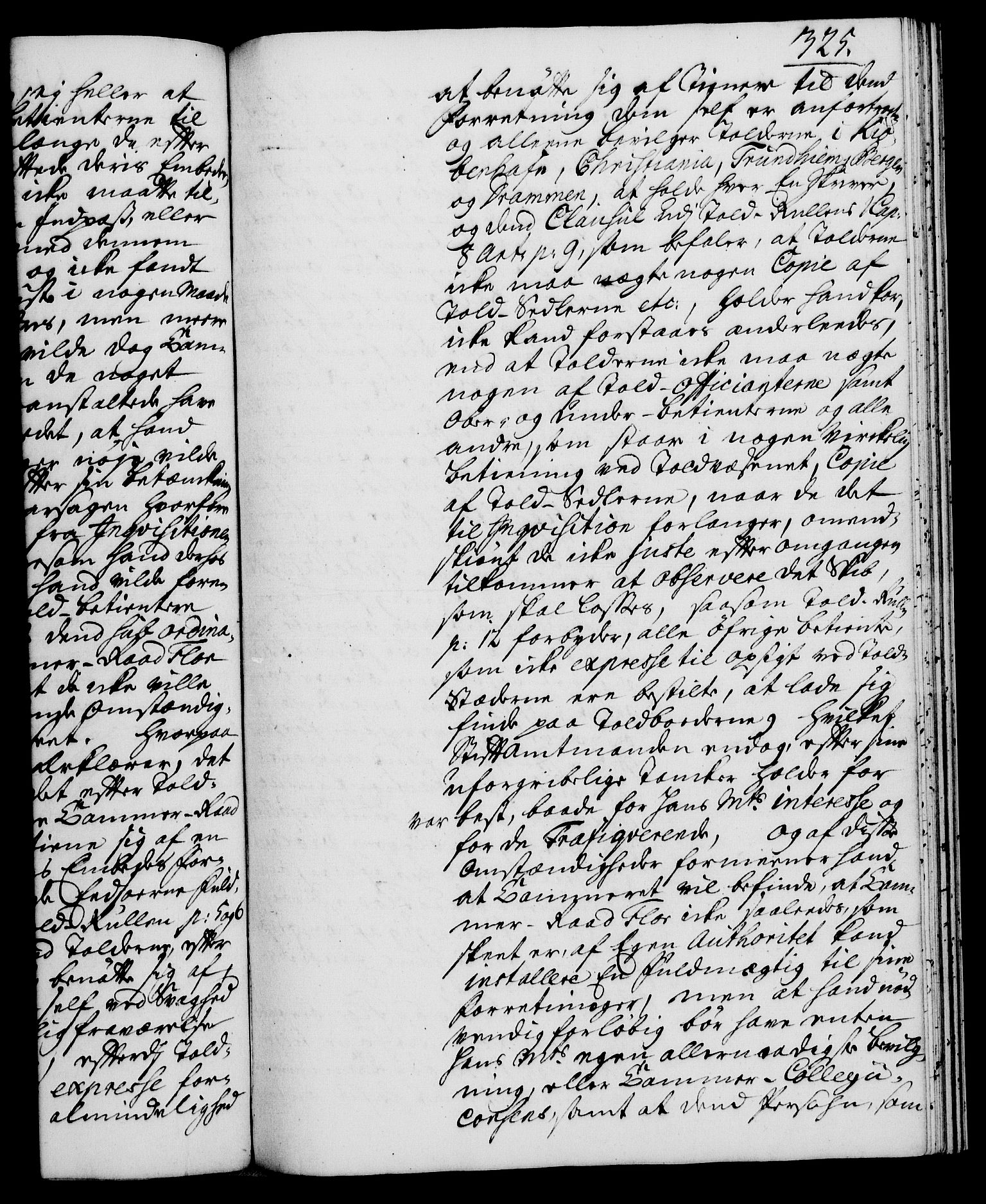 Rentekammeret, Kammerkanselliet, RA/EA-3111/G/Gh/Gha/L0019: Norsk ekstraktmemorialprotokoll (merket RK 53.64), 1736-1737, p. 325