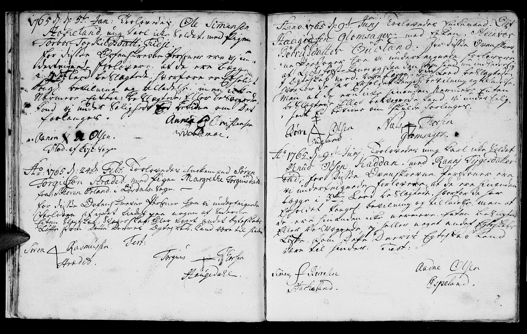 Holum sokneprestkontor, AV/SAK-1111-0022/F/Fa/Fab/L0002: Parish register (official) no. A 2, 1753-1798, p. 15