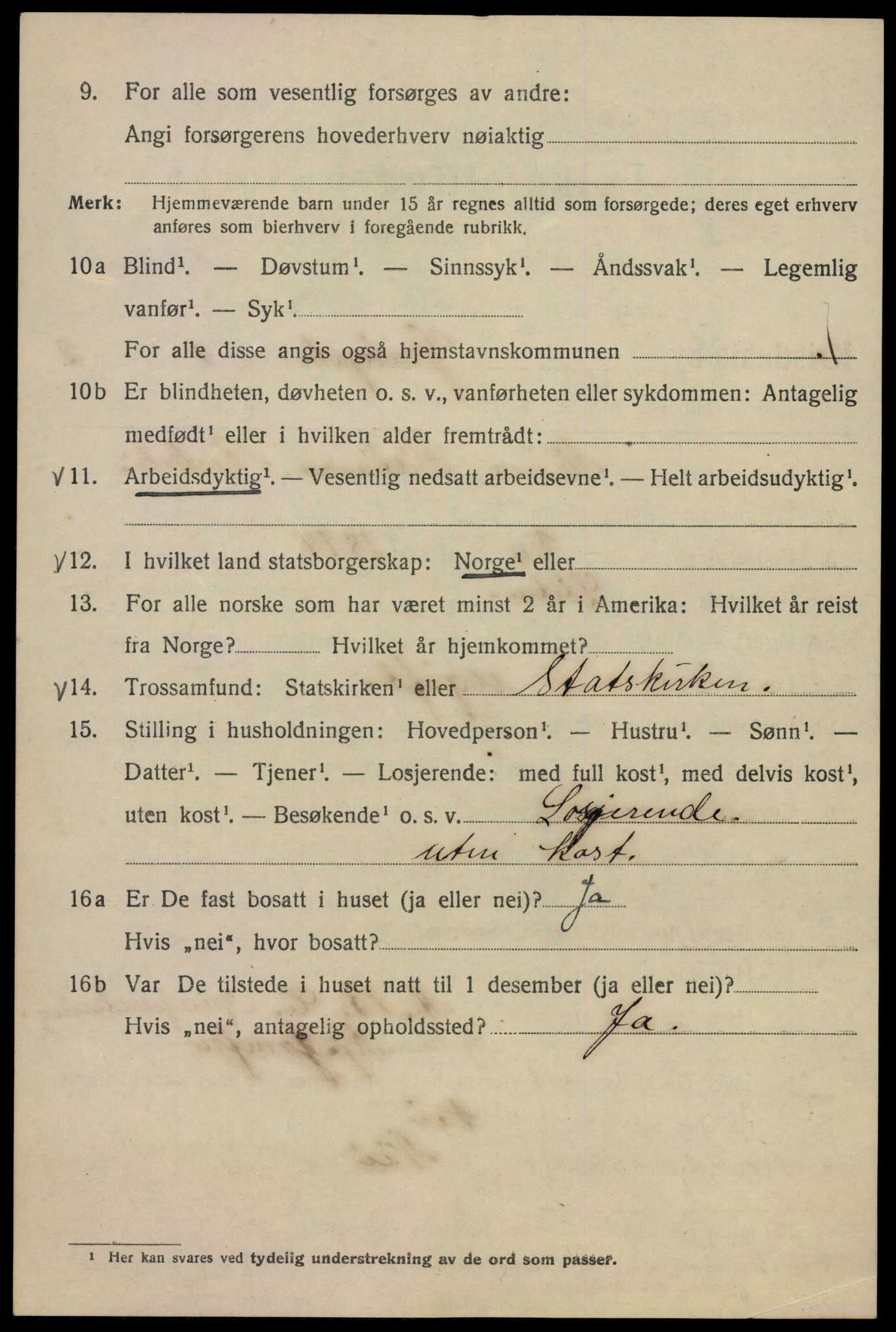 SAO, 1920 census for Kristiania, 1920, p. 252434