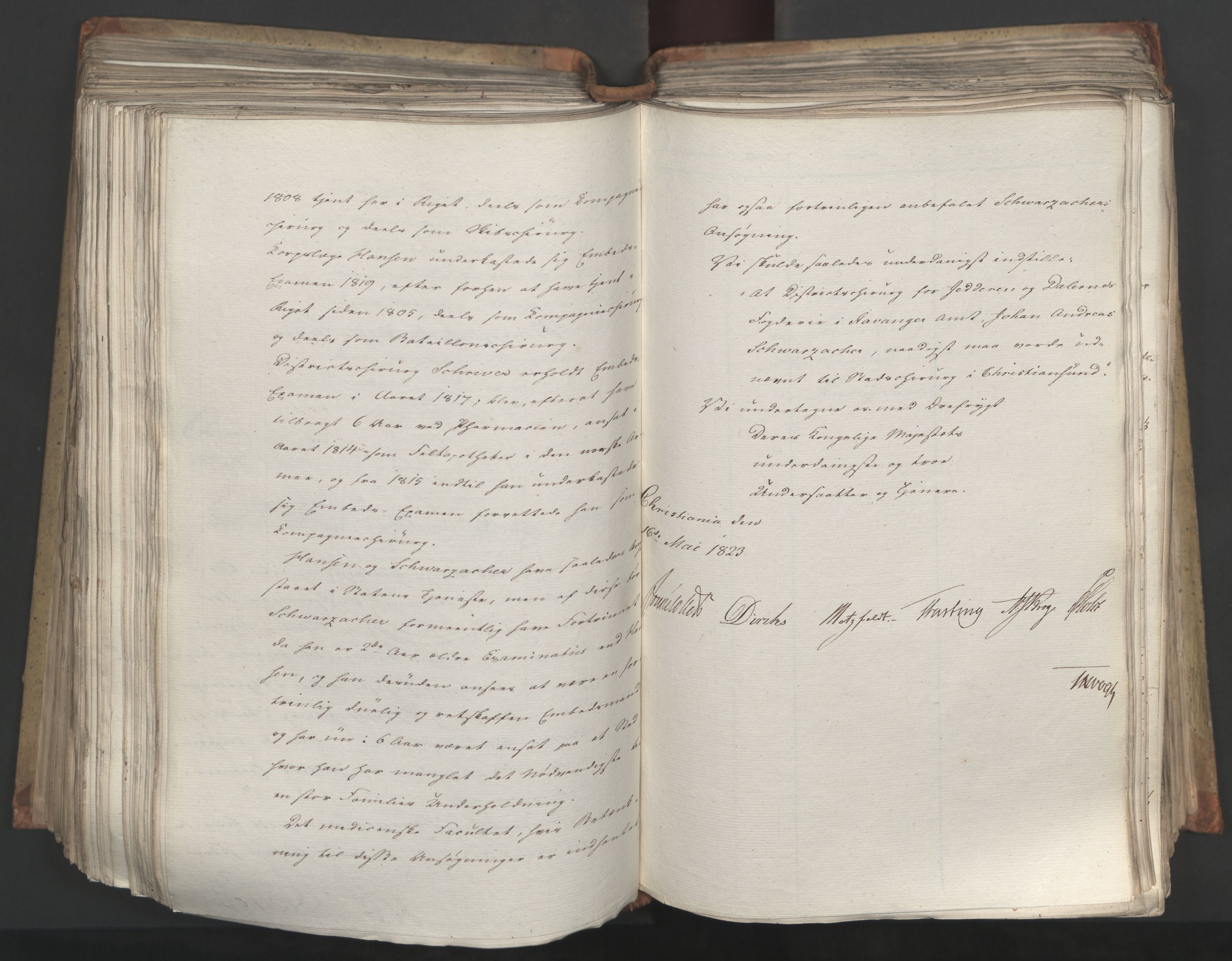 Statsrådsavdelingen i Stockholm, AV/RA-S-1003/D/Da/L0034: Regjeringsinnstillinger nr. 275-540, 1823, p. 364